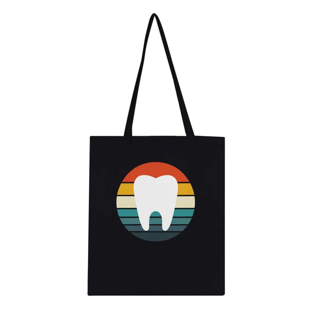 Retro Dental Tote Bag
