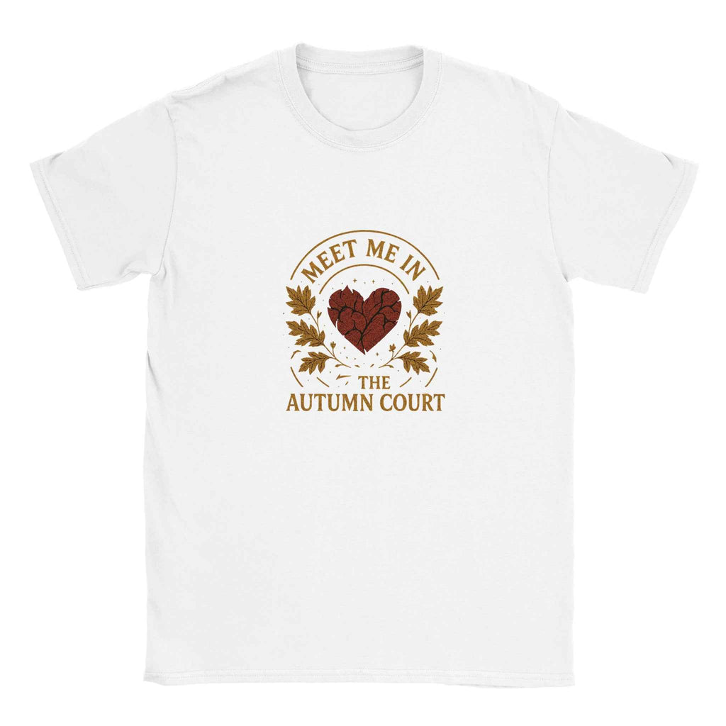Meet Me in the Autumn Court T-Shirt – Fantasy Romance Fall Bookish Tee