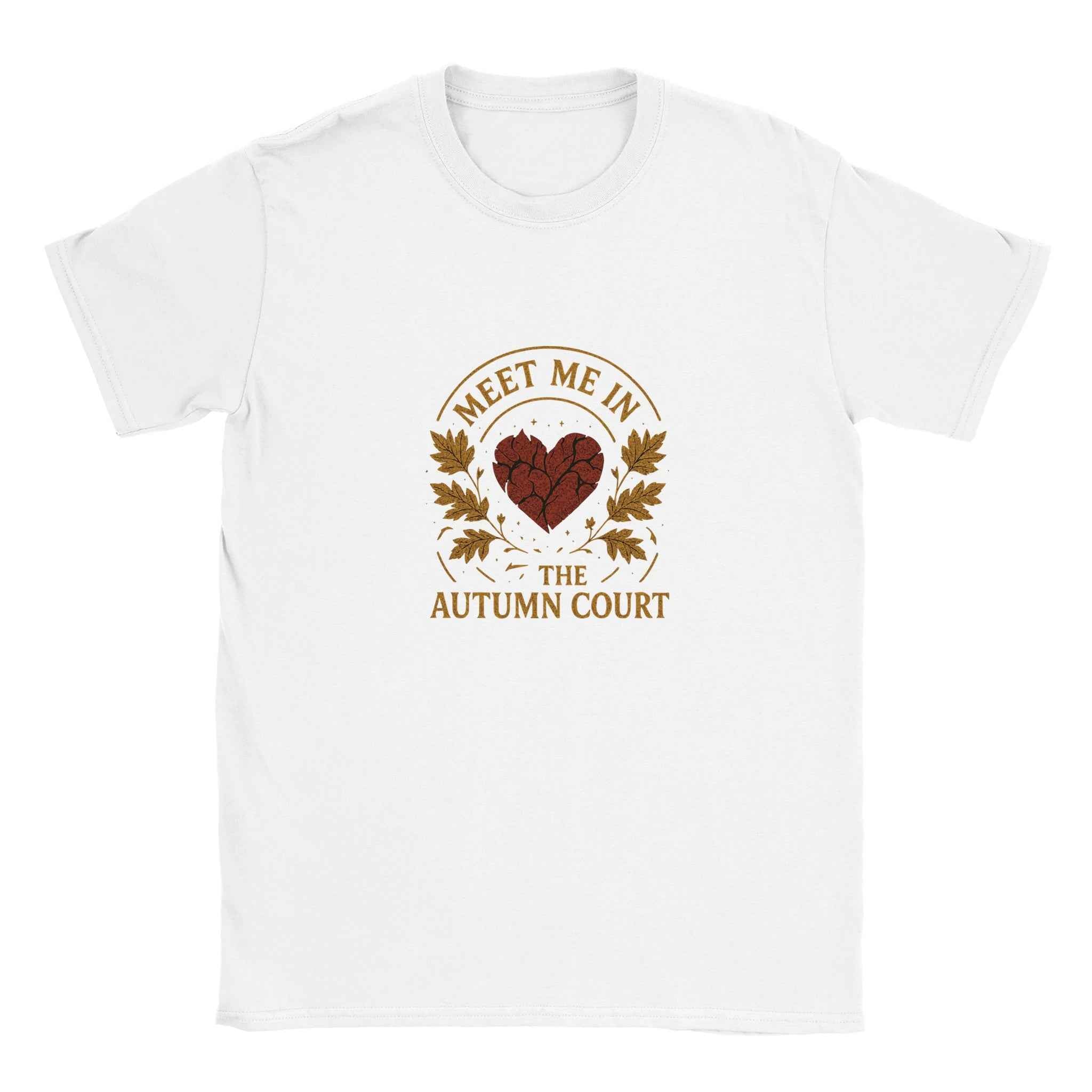 Meet Me in the Autumn Court T-Shirt – Fantasy Romance Fall Bookish Tee