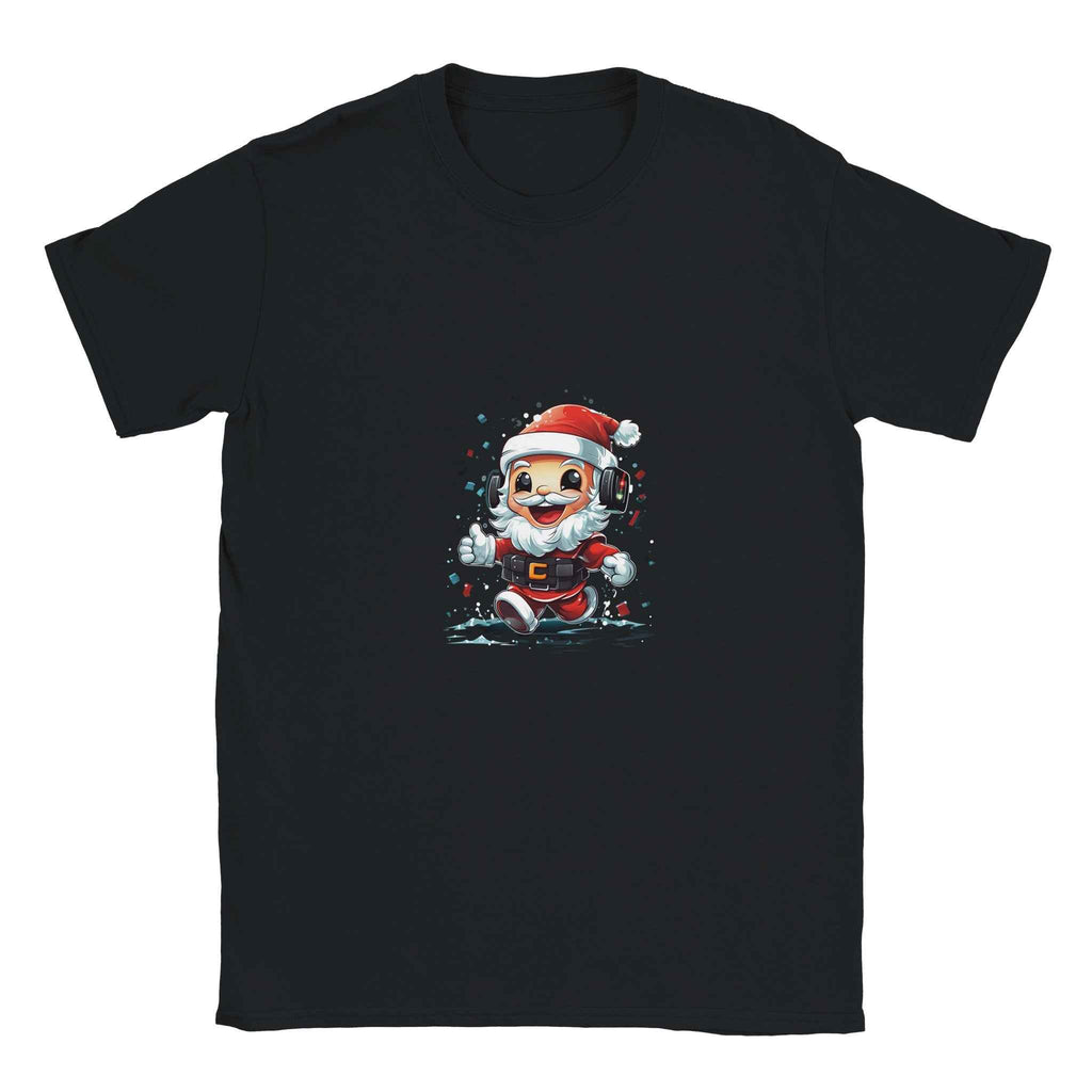 DJ Santa Claus Christmas Shirt – Festive Holiday Graphic Tee for Music Lovers