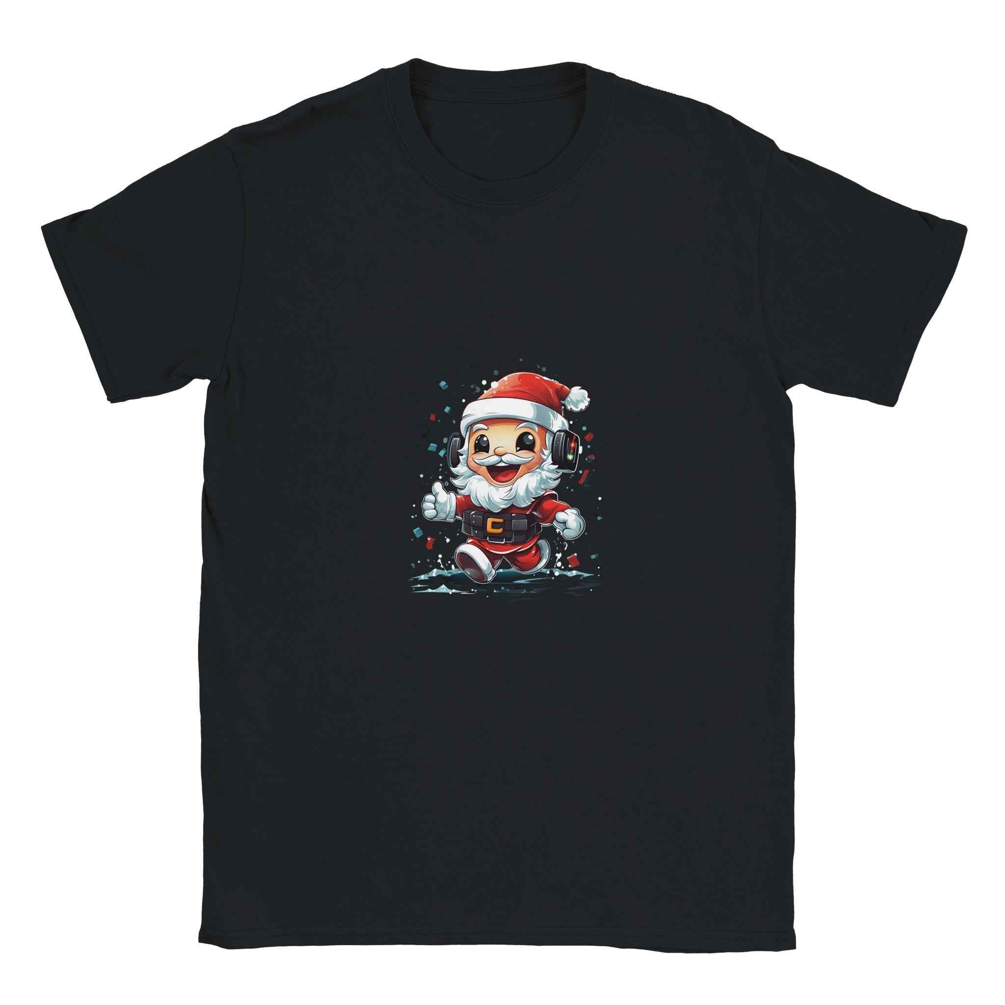 DJ Santa Claus Christmas Shirt – Festive Holiday Graphic Tee for Music Lovers