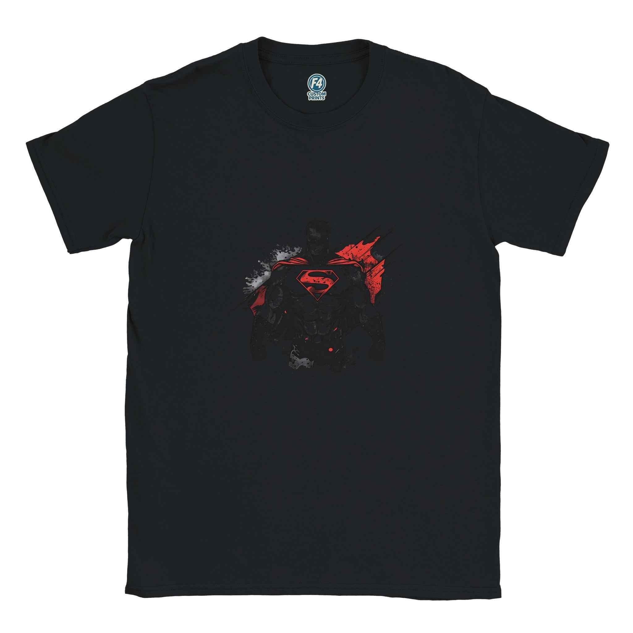 Shadow Superman T-Shirt – Heroic Comic-Inspired Graphic Tee in Multiple Colors
