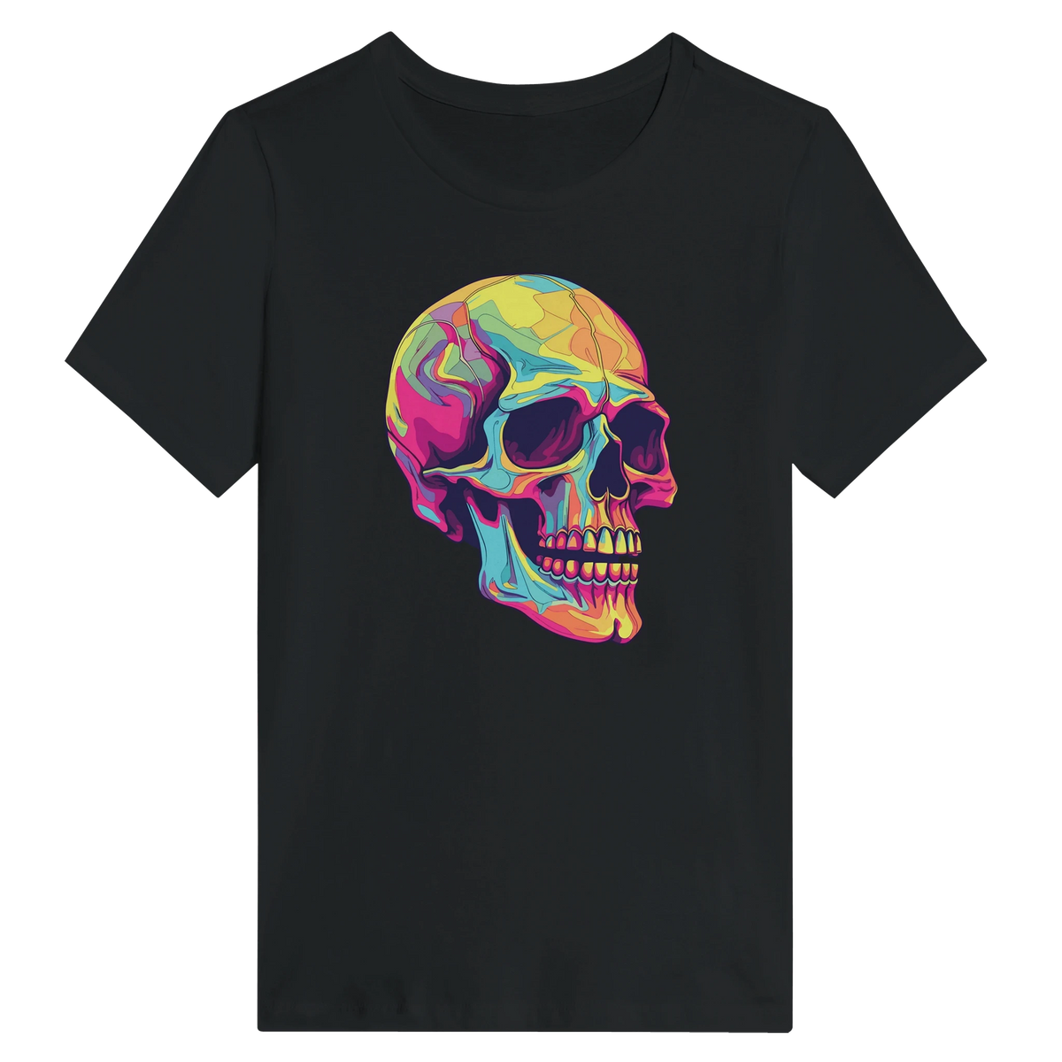 Women’s Neon Skull T-Shirt