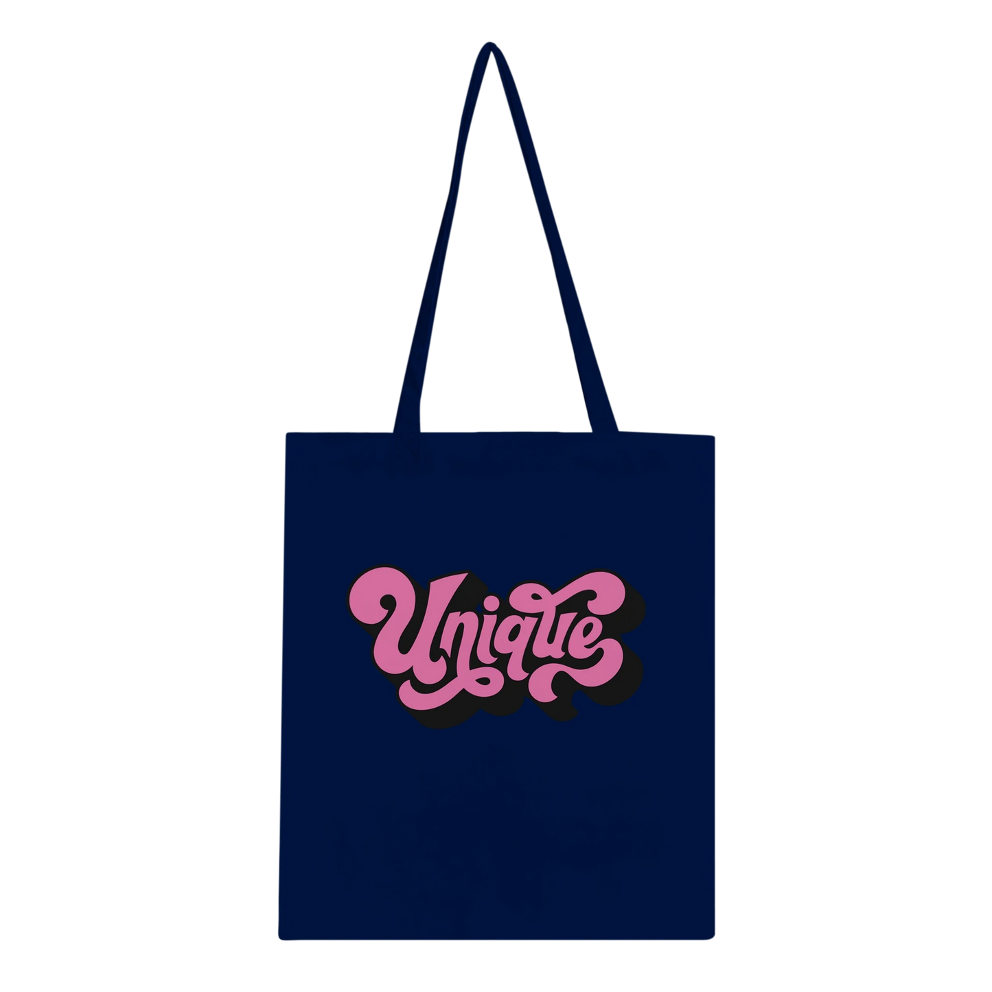 Unique Script Tote Bag