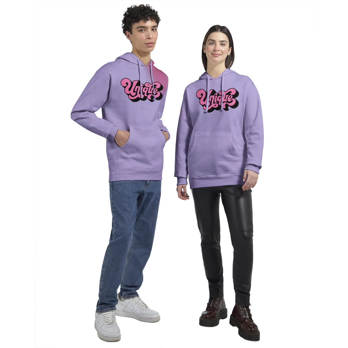 Unique Script Hoodie