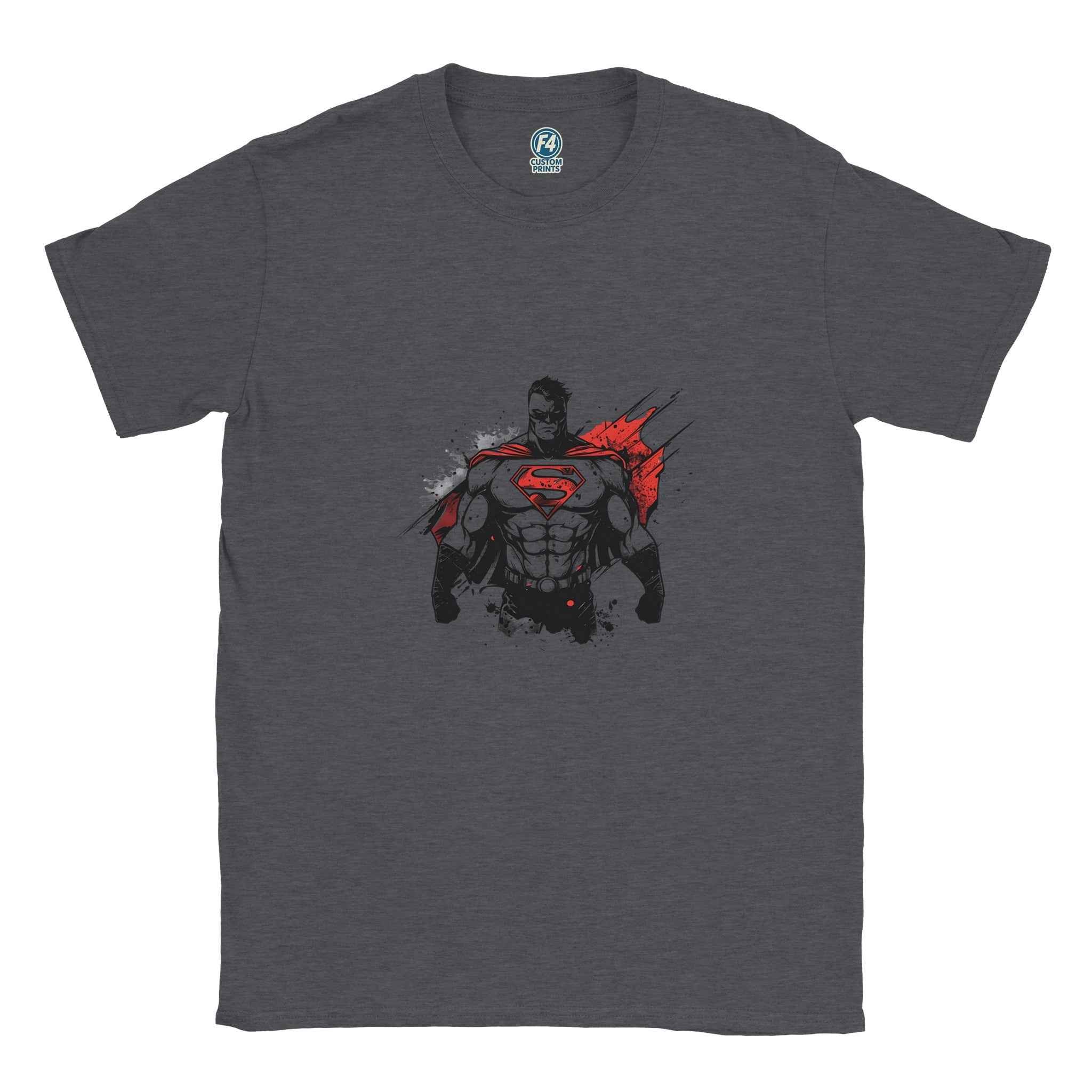 Shadow Superman T-Shirt – Heroic Comic-Inspired Graphic Tee in Multiple Colors