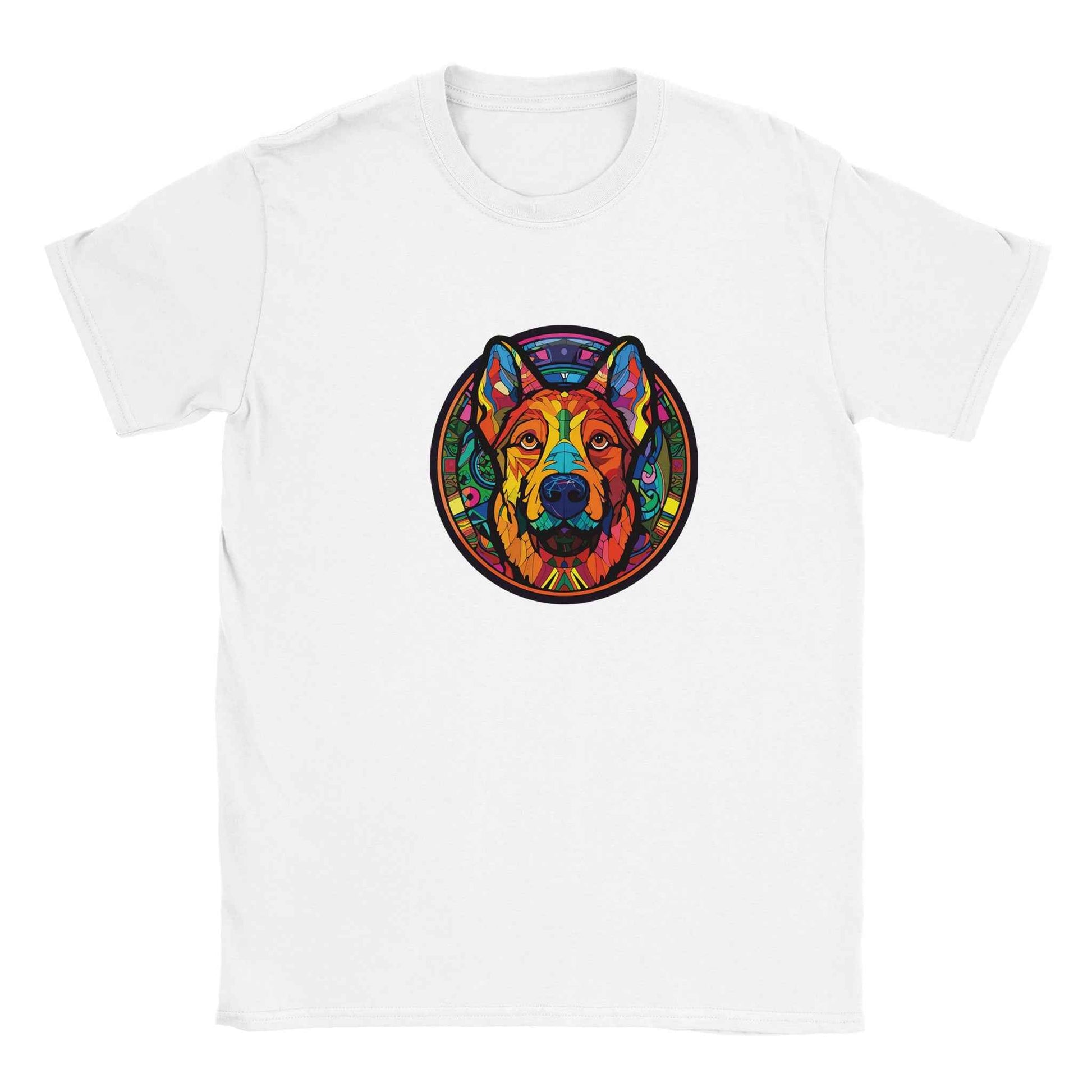 Abstract Art Dog Graphic Tee – Premium Comfort & Bold Style for Everyday Wear