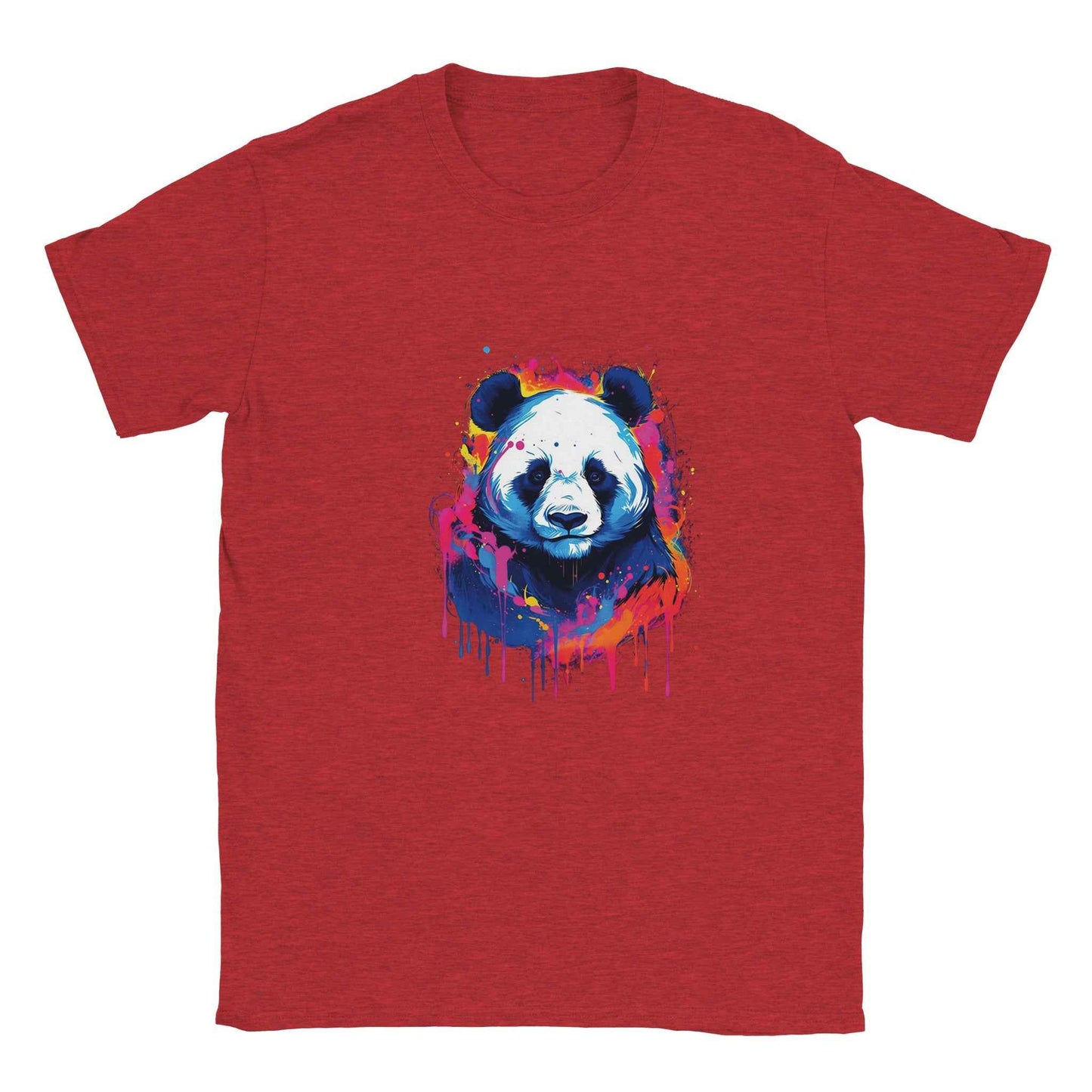 Abstract Neon Panda Graphic Tee – Premium Comfort & Bold Style for Everyday Wear