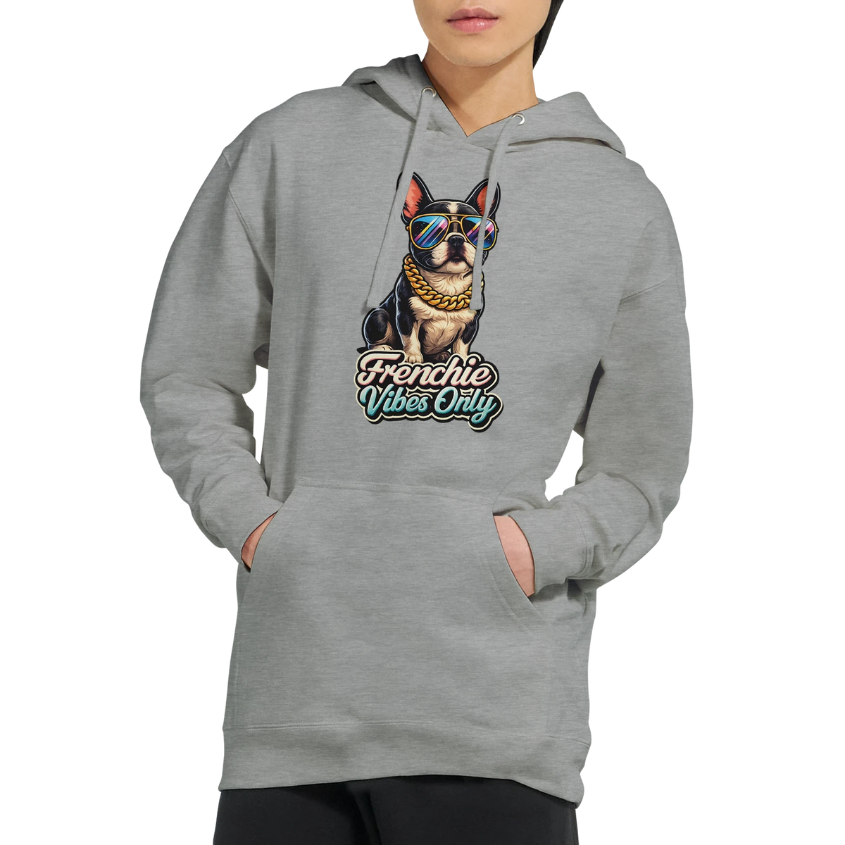 Frenchie Vibes Only Hoodie