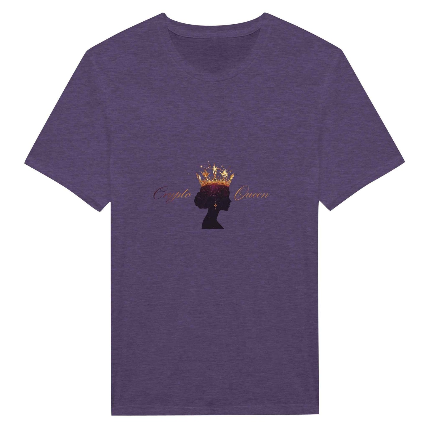 Crypto Queen T-Shirt – Majestic Galaxy Crown Graphic Tee for Her