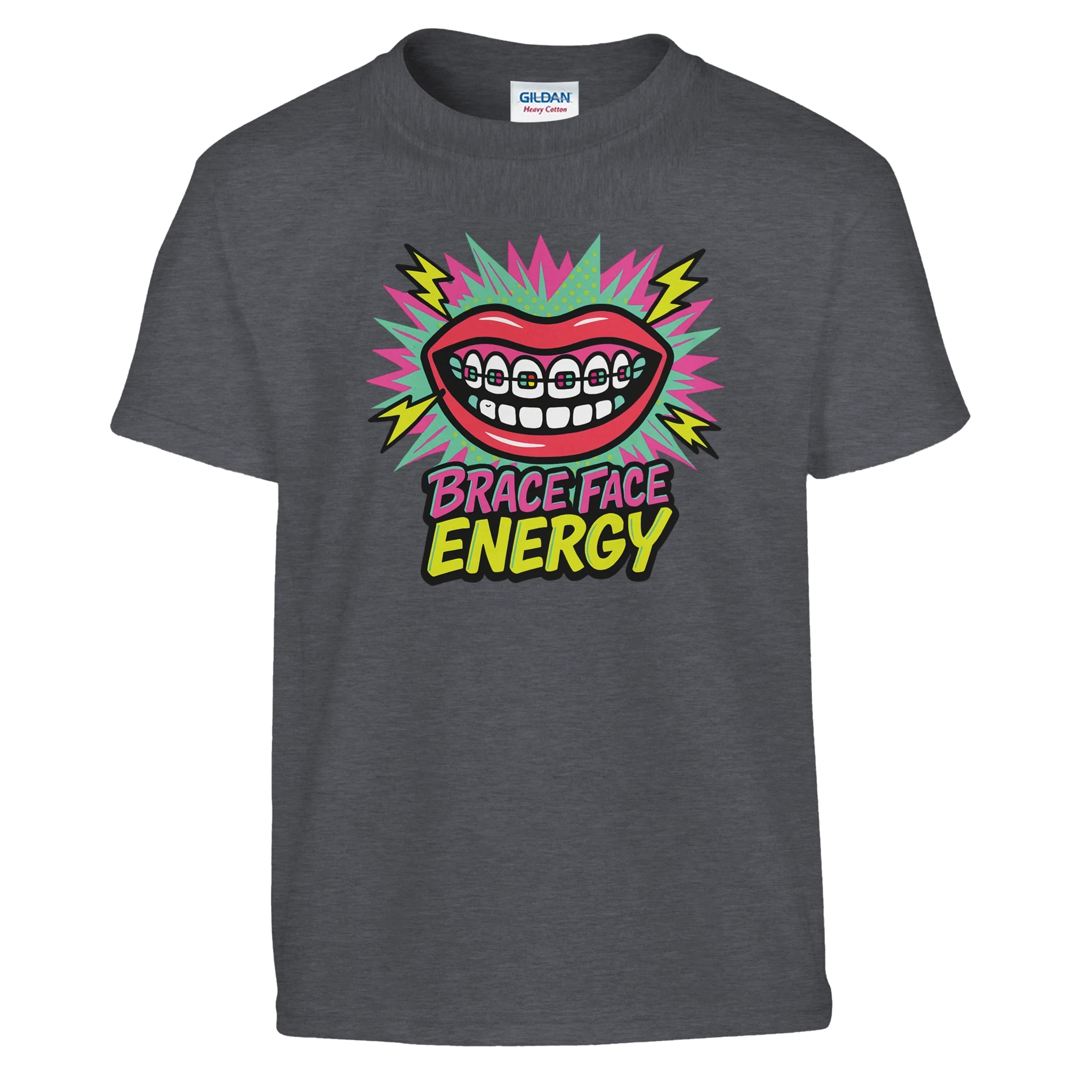 Kids Brace Face Energy T-Shirt