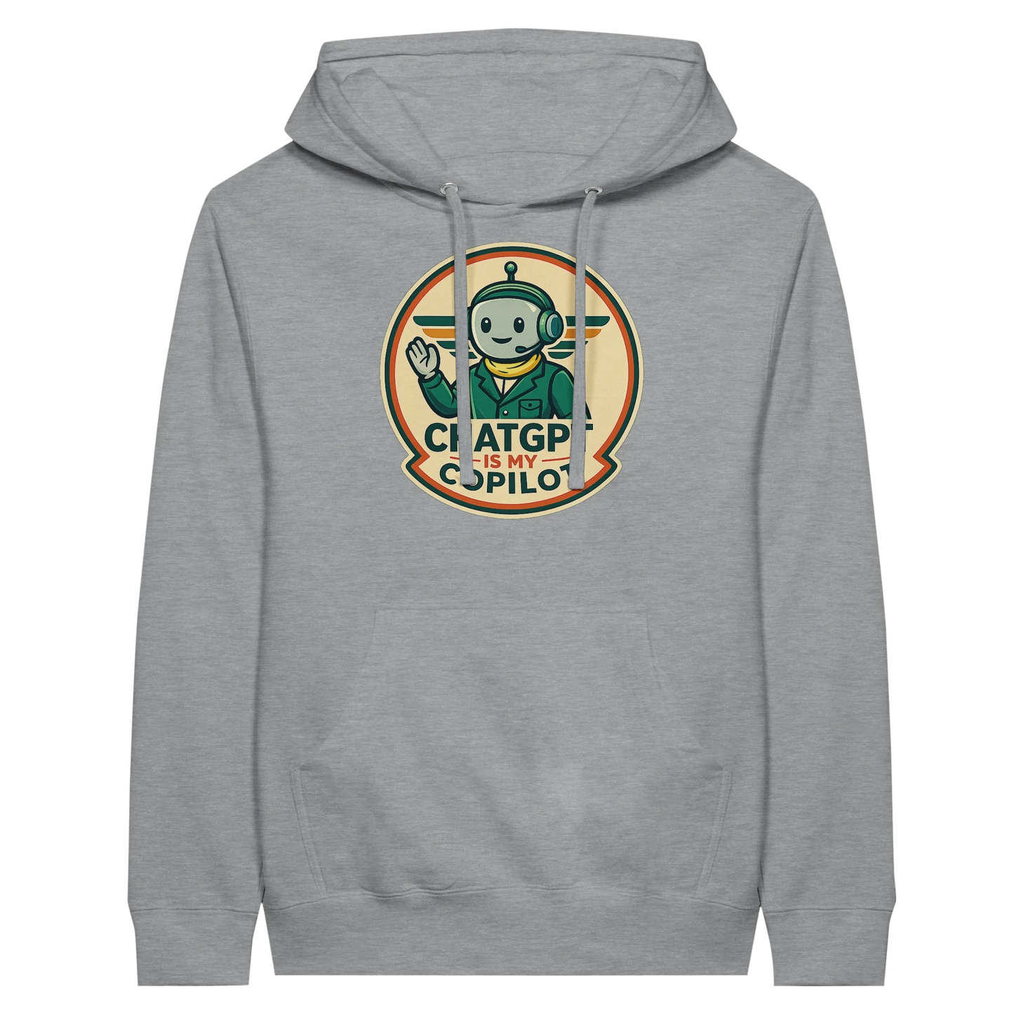 AI Co-Pilot Retro Tech Hoodie