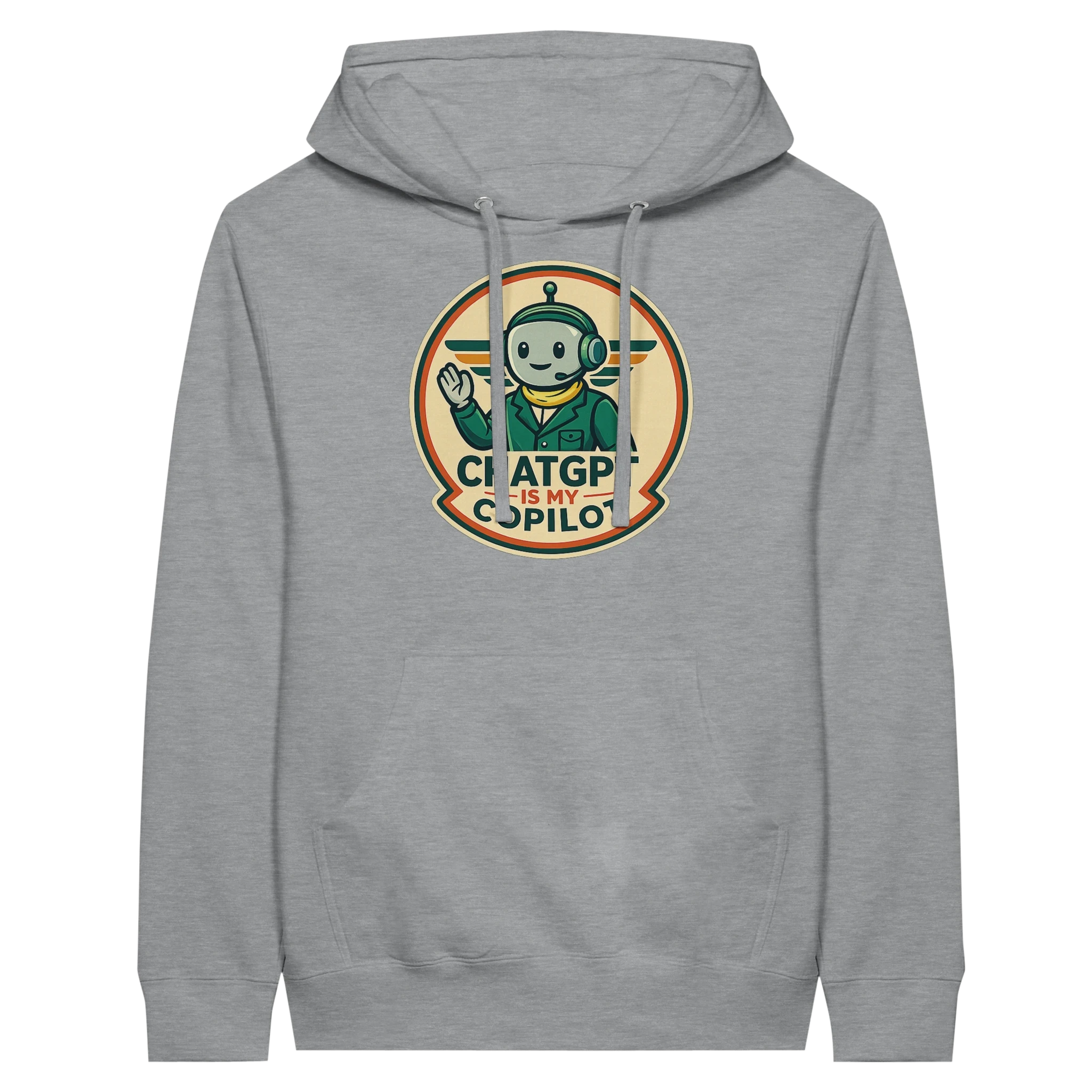 AI Co-Pilot Retro Tech Hoodie