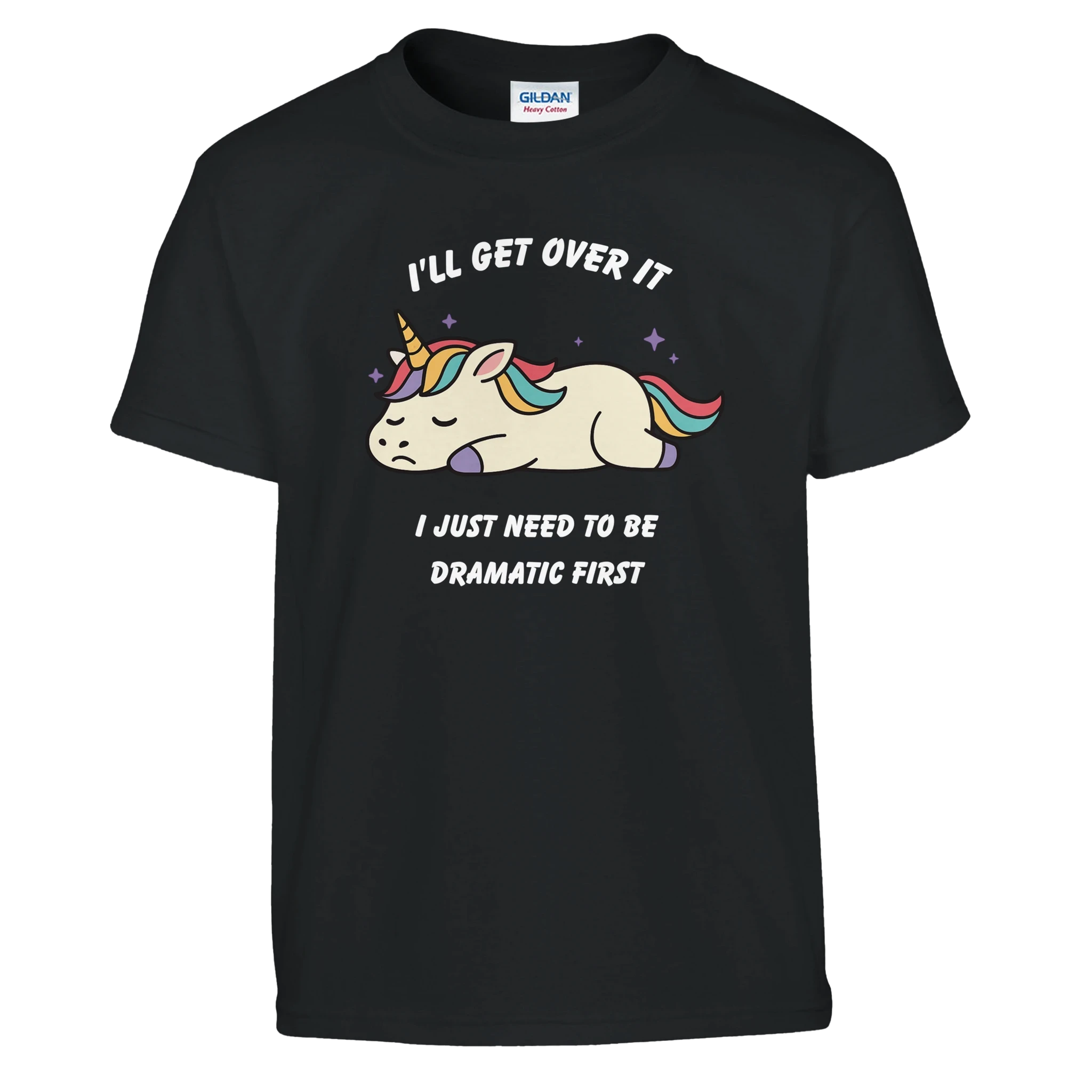 Kids Dramatic Unicorn T-Shirt