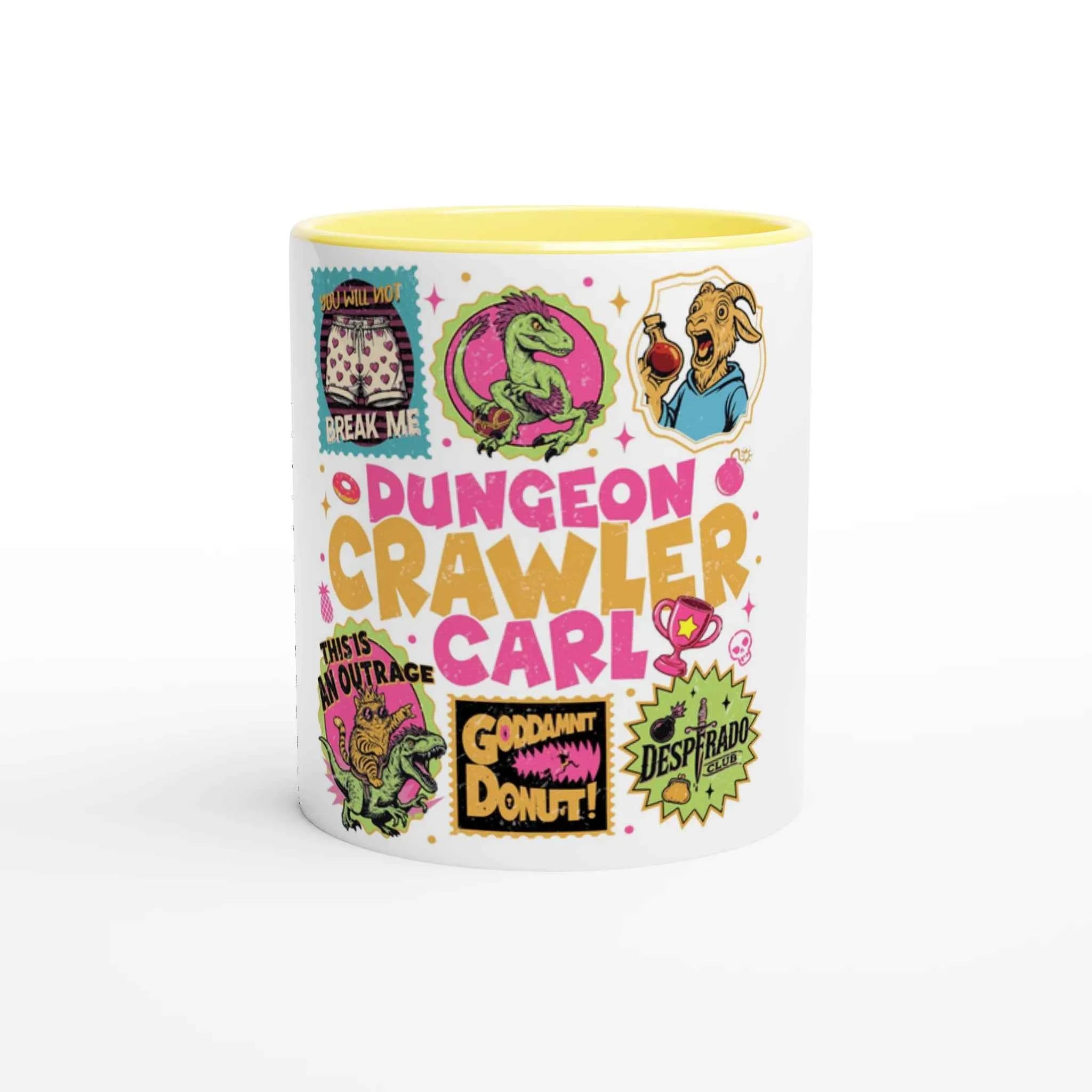 Dungeon Crawler Carl 11oz Coffee Mug with Color Inside