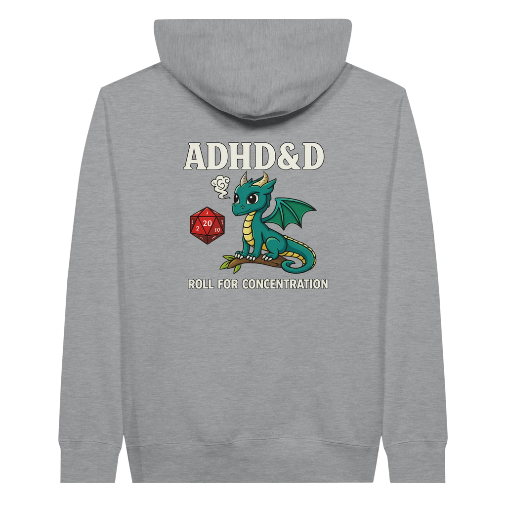 ADHD&D Roll for Concentration Hoodie