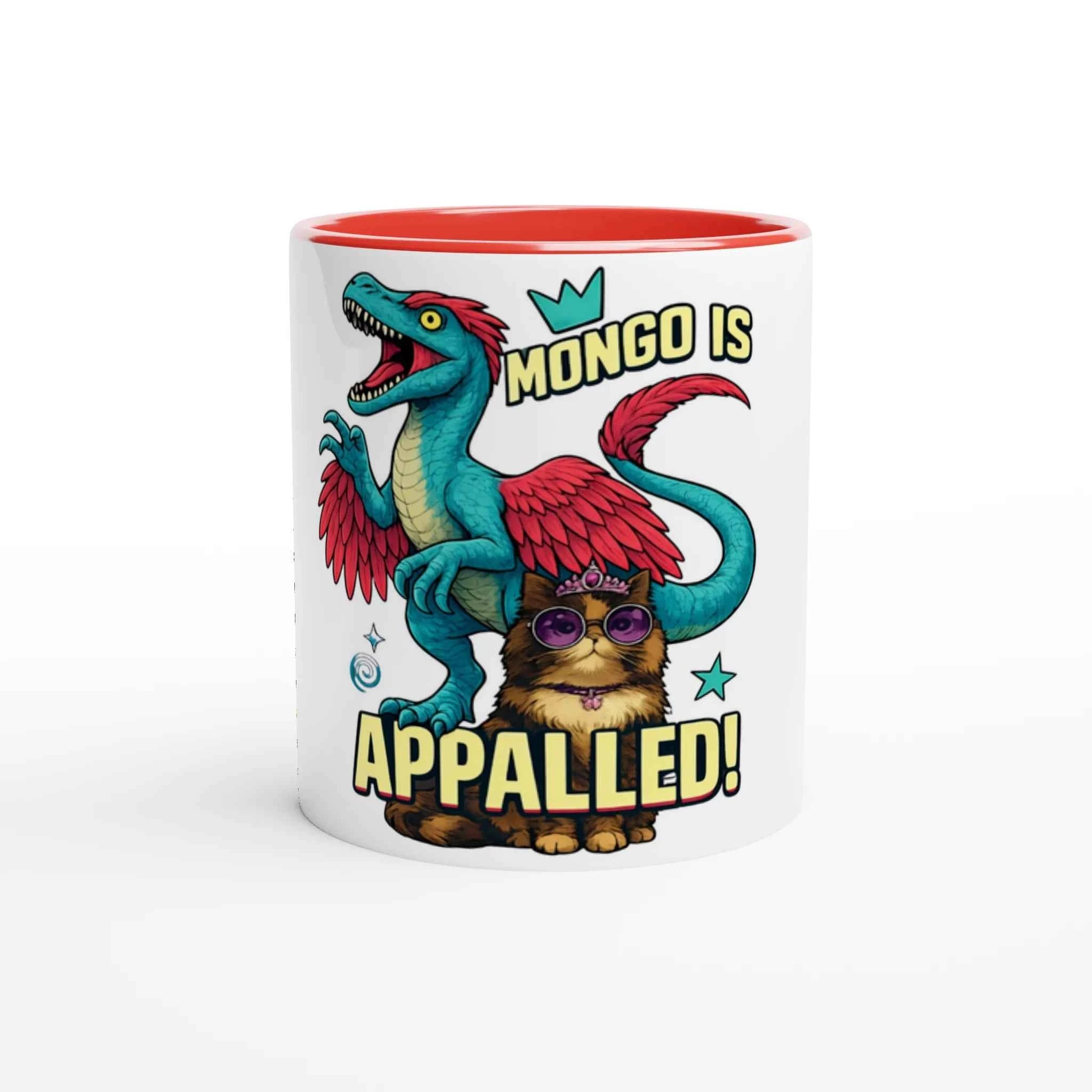 Mongo Is Appalled Princess Donut 11oz Coffee Mug with Color Inside