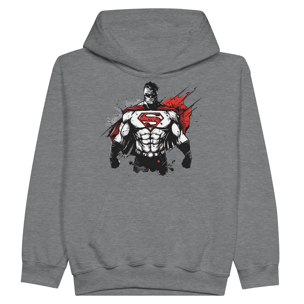 Kids Shadow Superman Hoodie