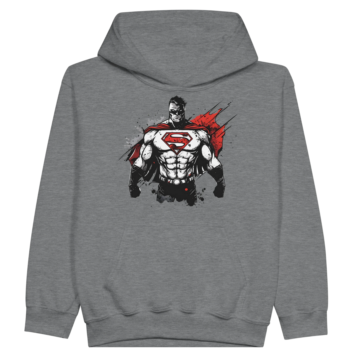 Kids Shadow Superman Hoodie