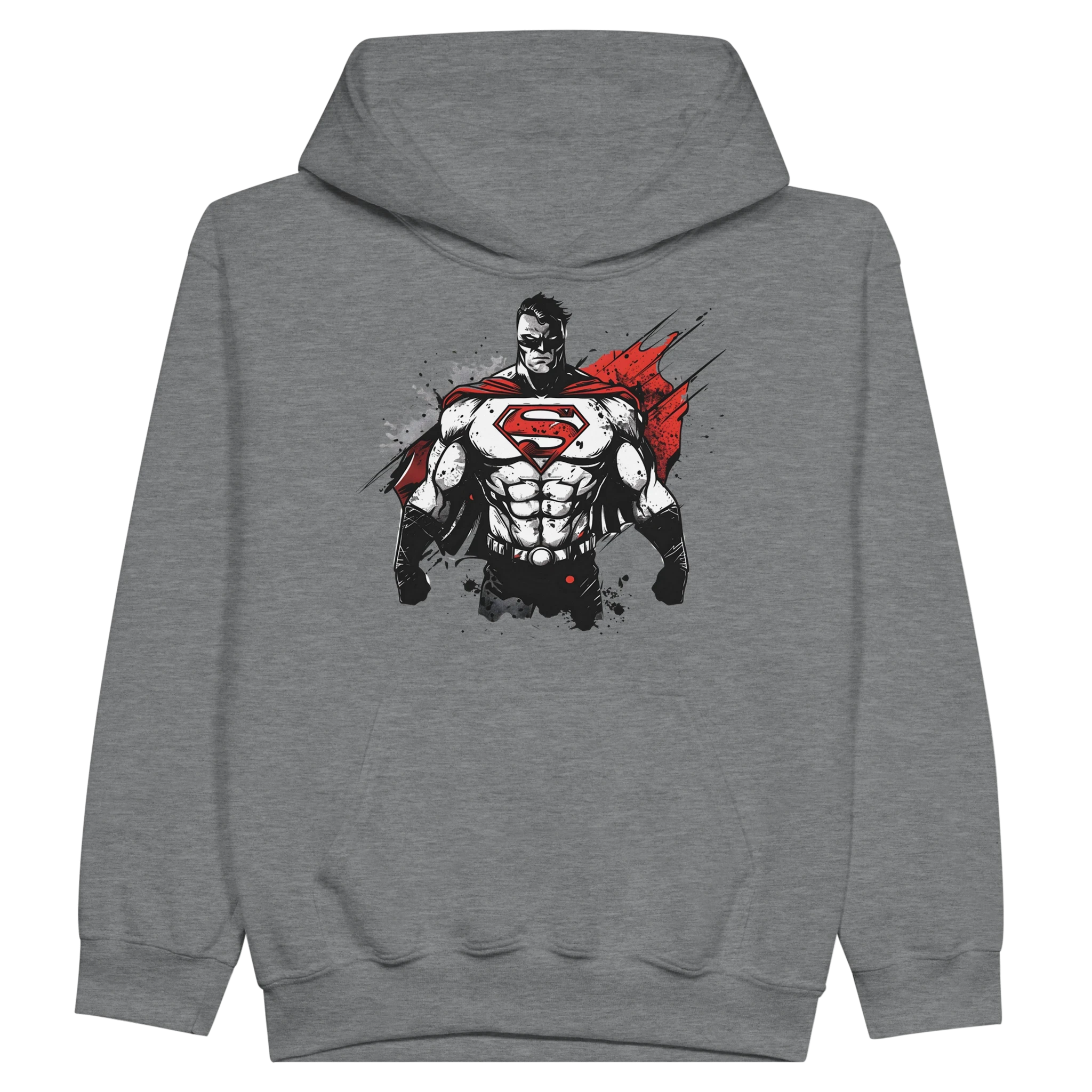 Kids Shadow Superman Hoodie