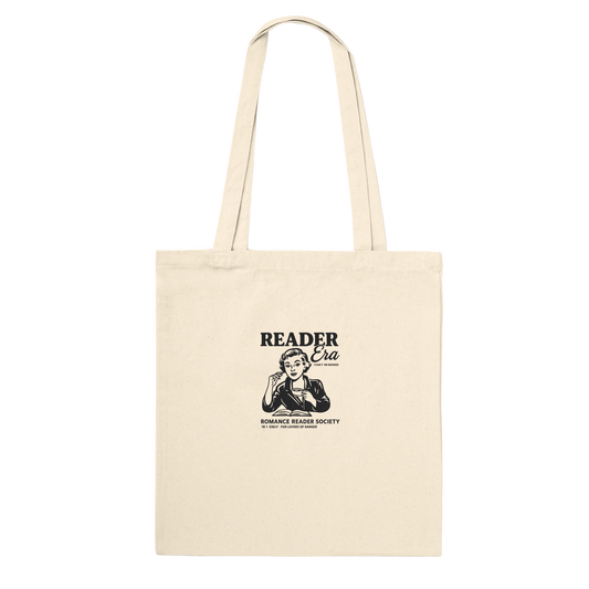 Bookish Reader Tote Bag – Romance Reader Society Canvas Tote - F4 Custom Prints