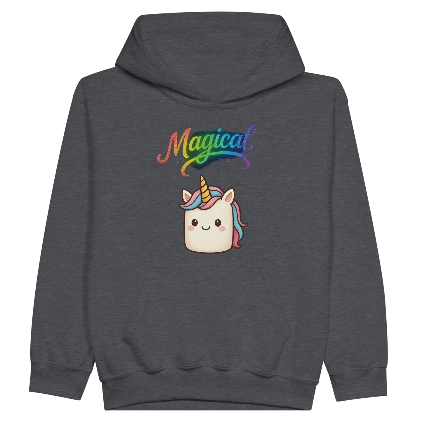 Magical Unicorn Rainbow Kids Hoodie