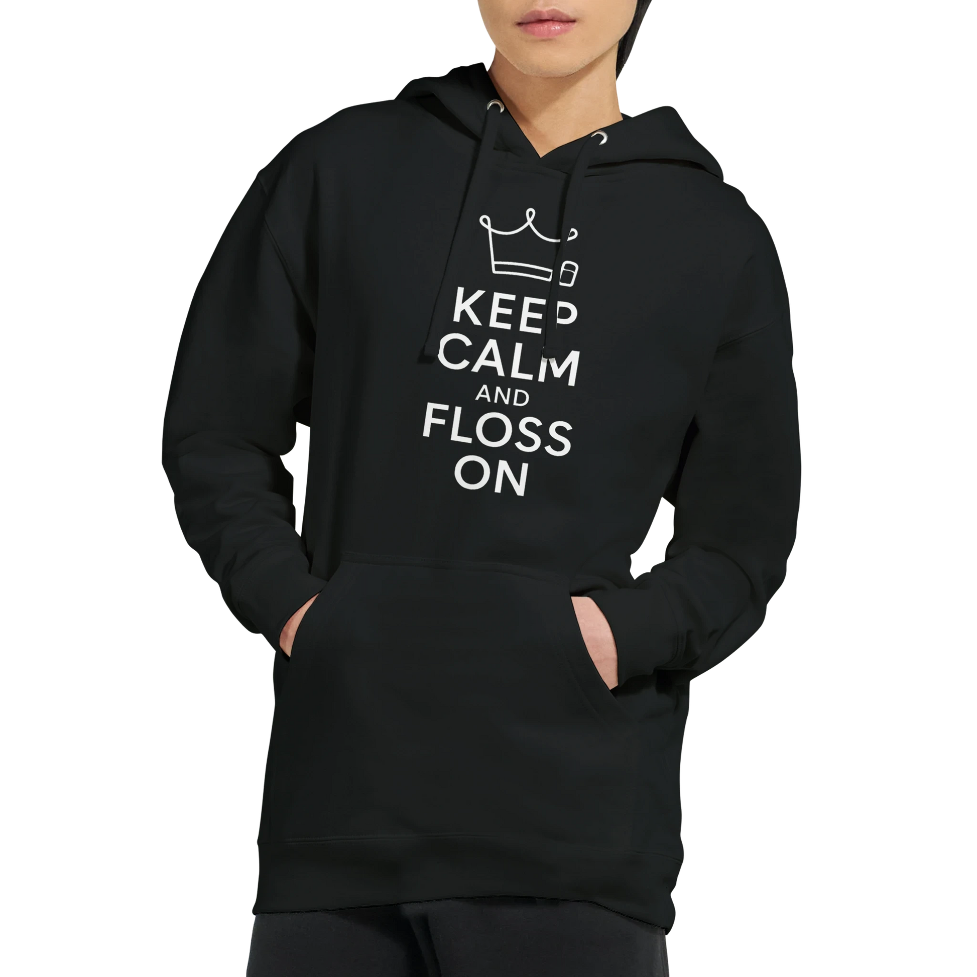 Keep Calm and Floss On Hoodie