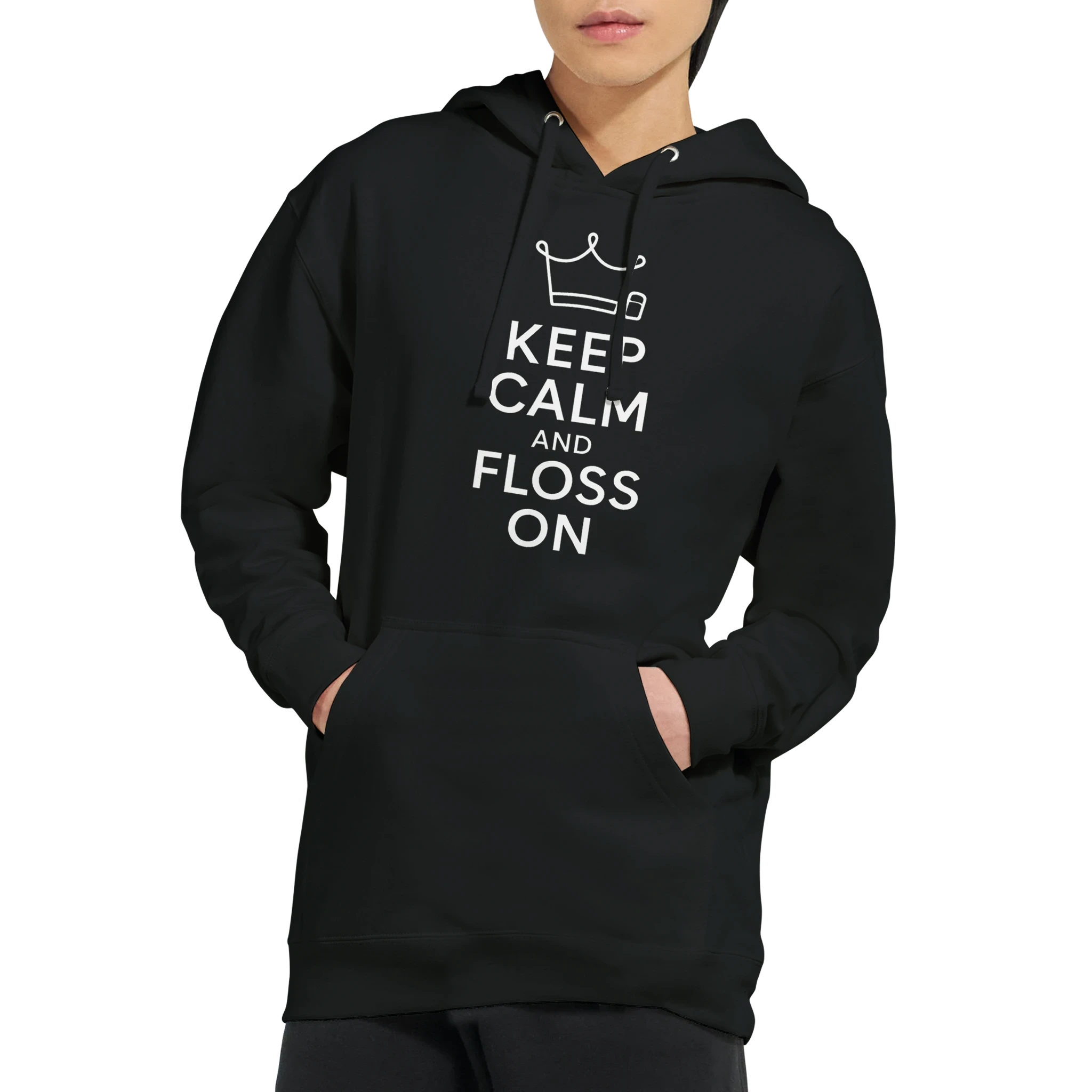 Keep Calm and Floss On Hoodie