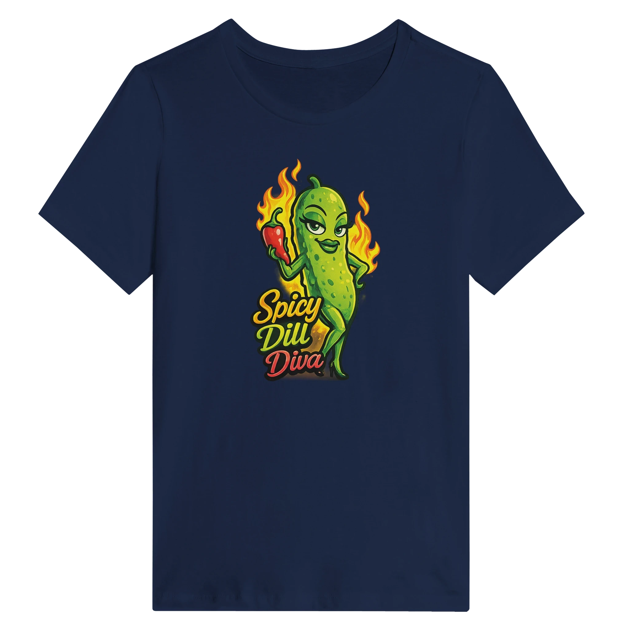 Women’s Spicy Dill Diva Pickle T-Shirt
