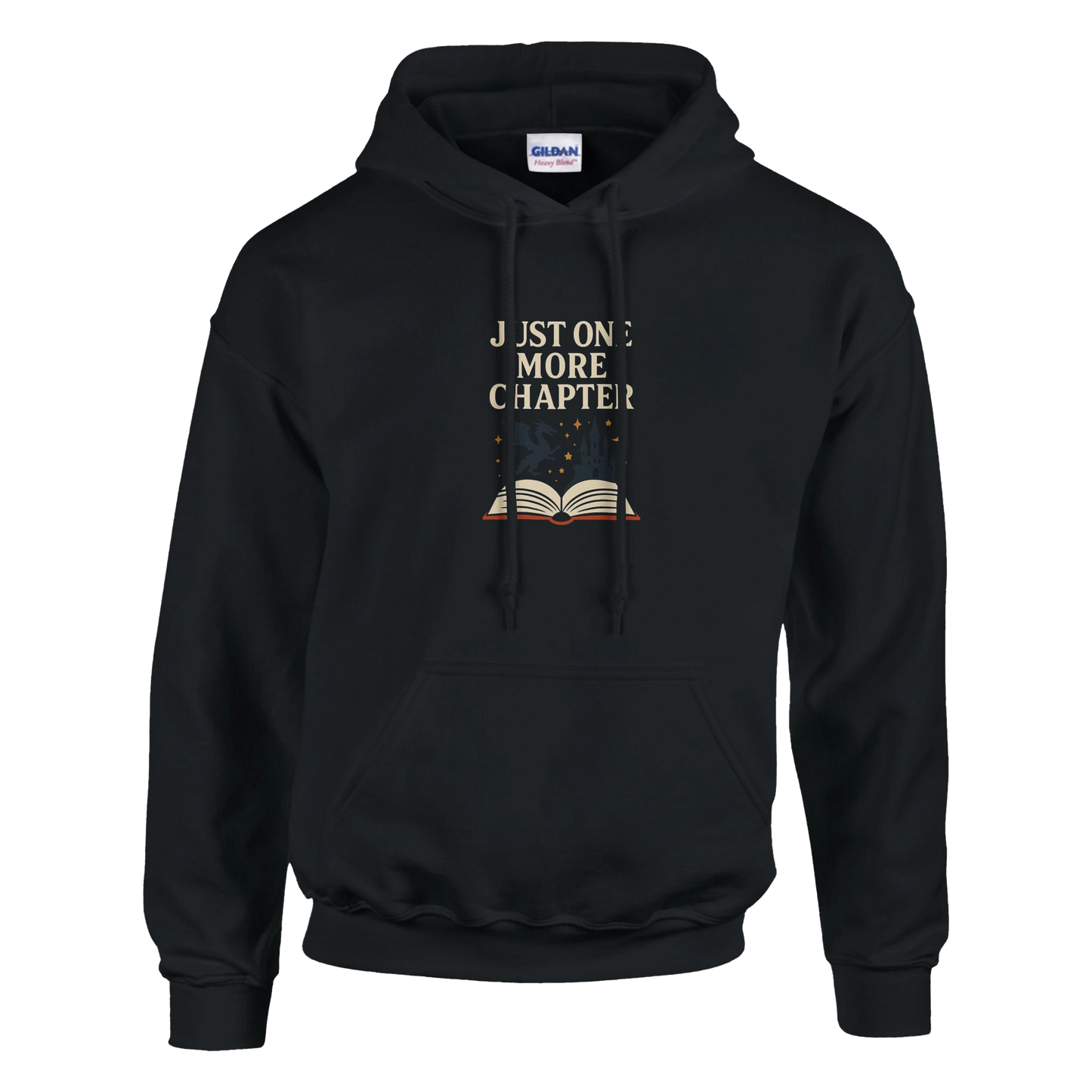 Just One More Chapter Hoodie – Cozy Fantasy Booklover Sweatshirt - F4 Custom Prints