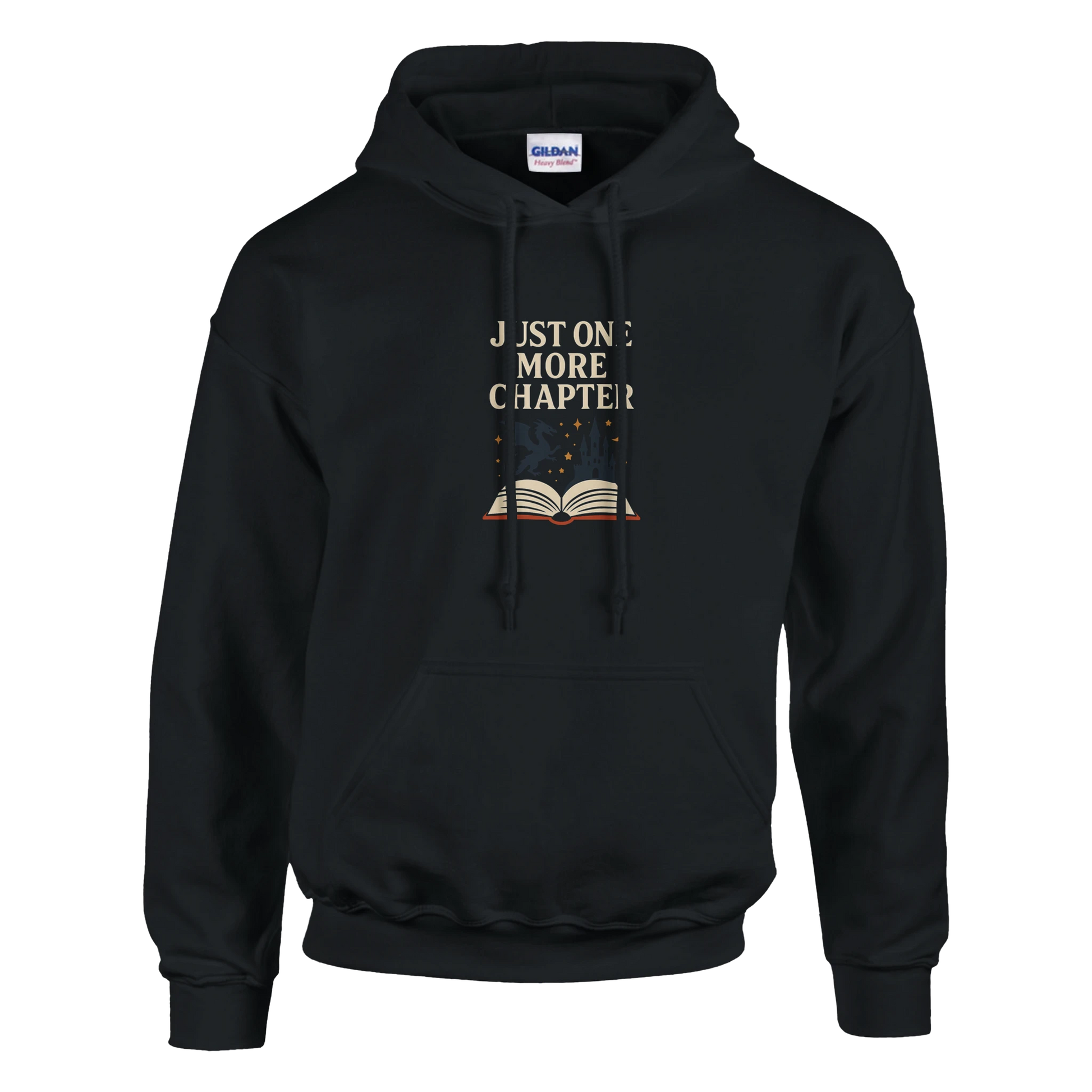 Just One More Chapter Hoodie – Cozy Fantasy Booklover Sweatshirt - F4 Custom Prints