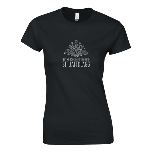 STFUATTDLAGG Bookish Dark Romance Shirt – Book Lover Women’s Tee - F4 Custom Prints