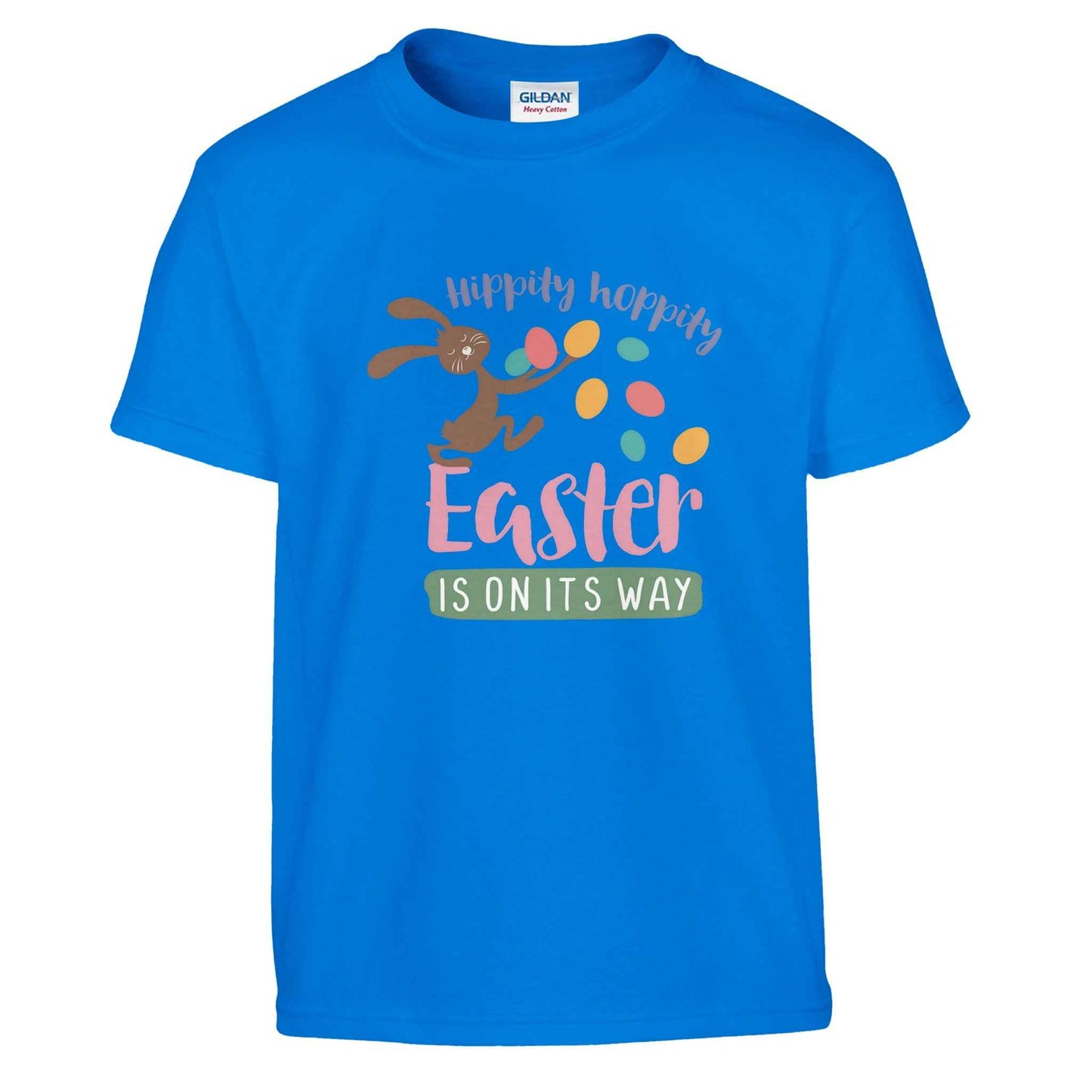Easter Bunny Kids T-Shirt – Hippity Hoppity Fun in Your Choice of Colors and Sizes
