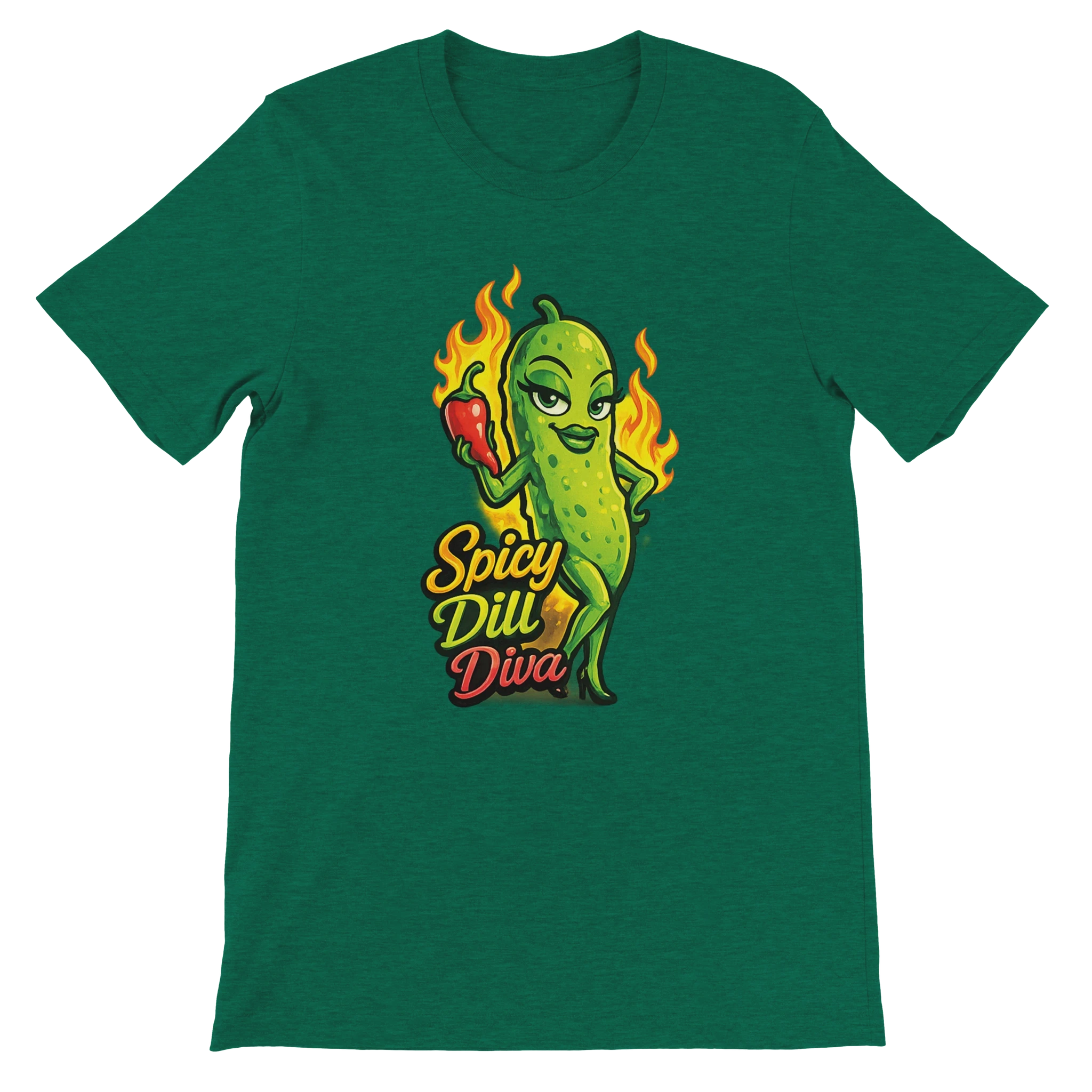 Spicy Dill Diva Pickle T-Shirt
