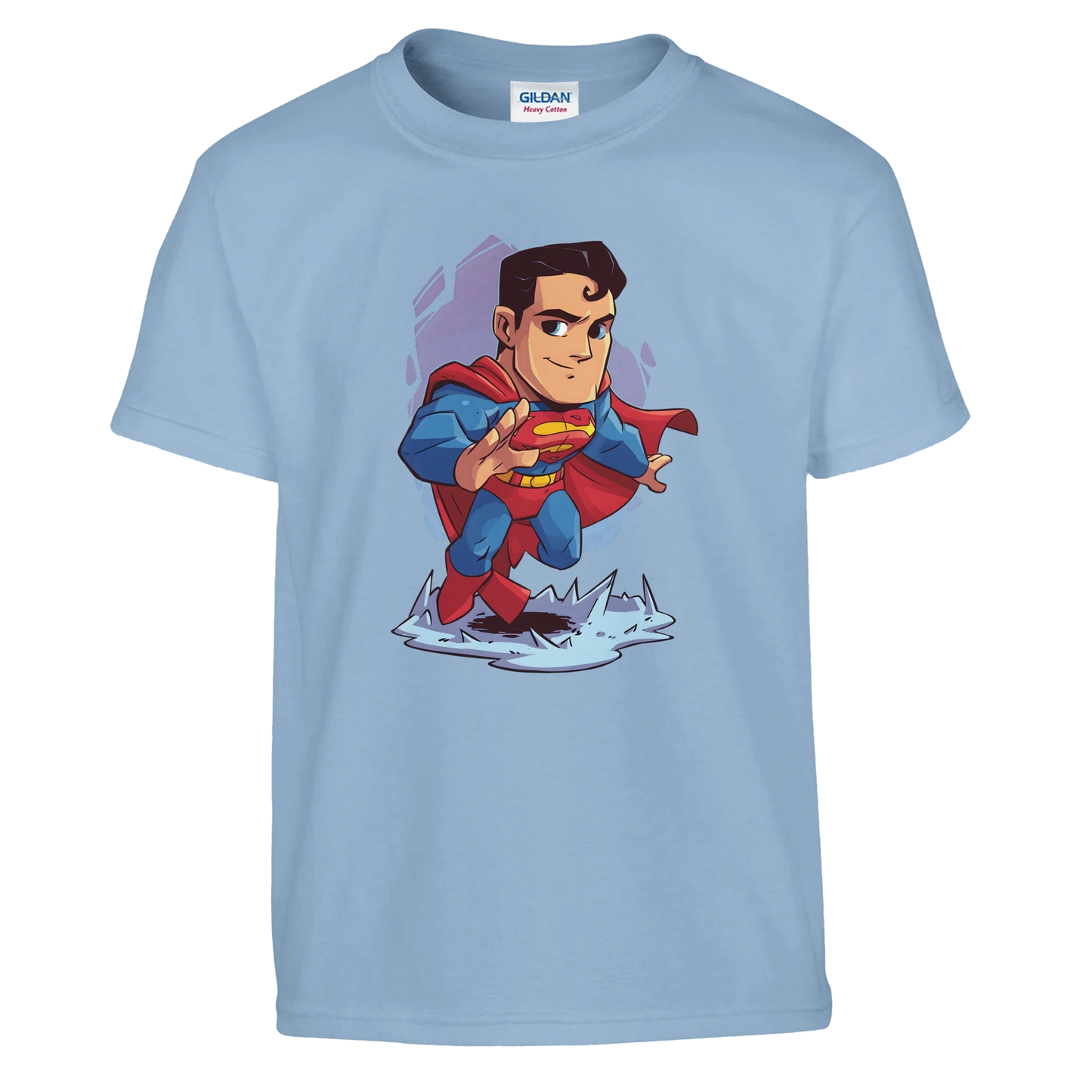 Kids Chibi Superman Inspired T-Shirt