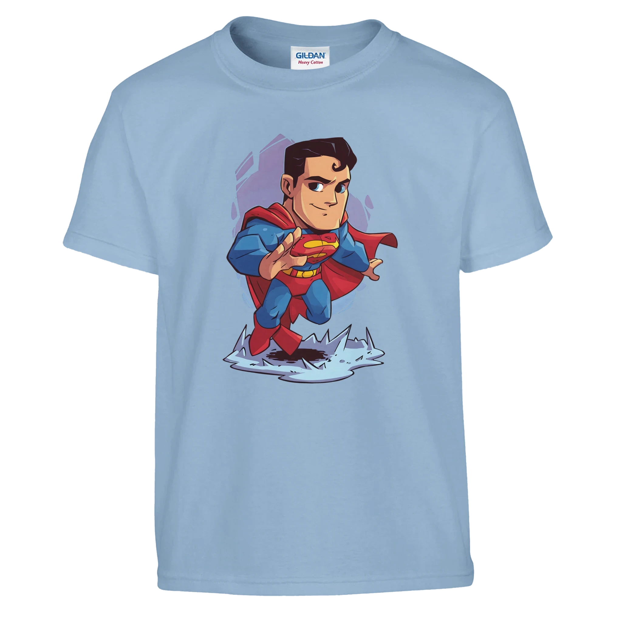 Kids Chibi Superman Inspired T-Shirt