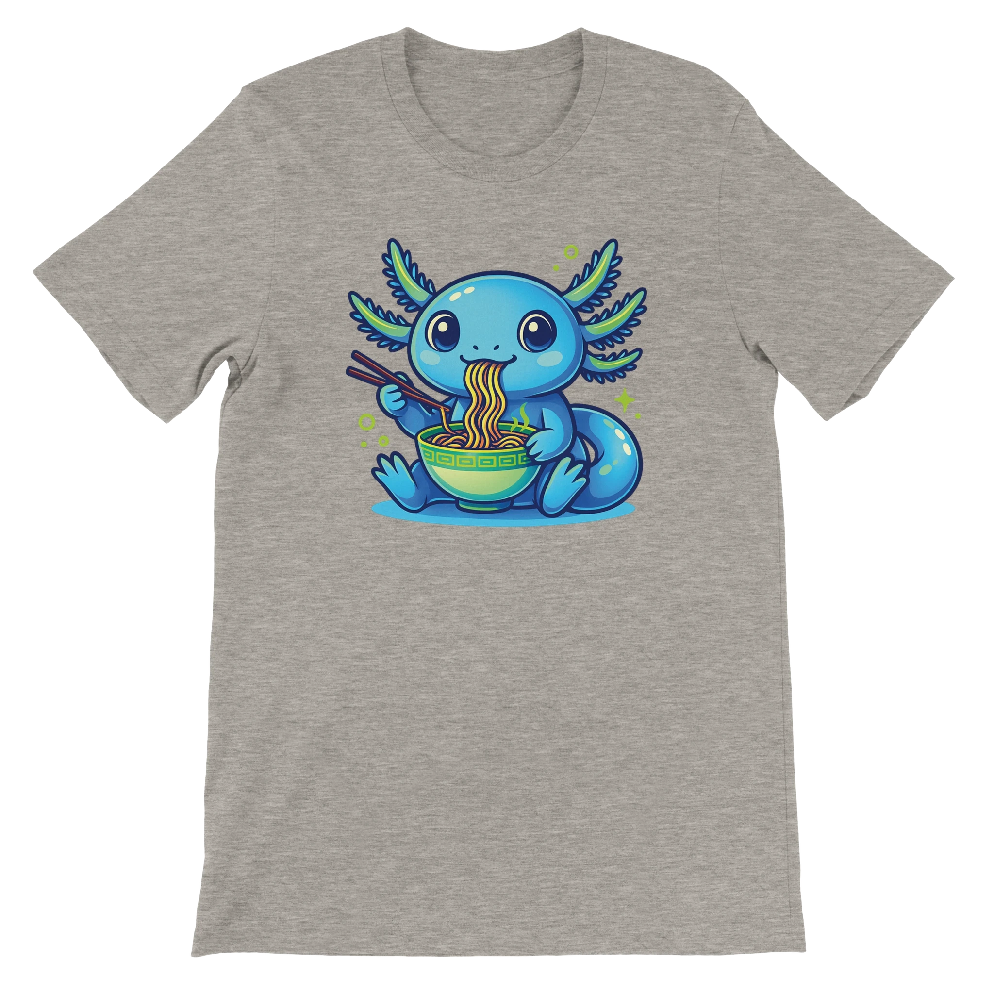 Kawaii Axolotl Ramen T-Shirt