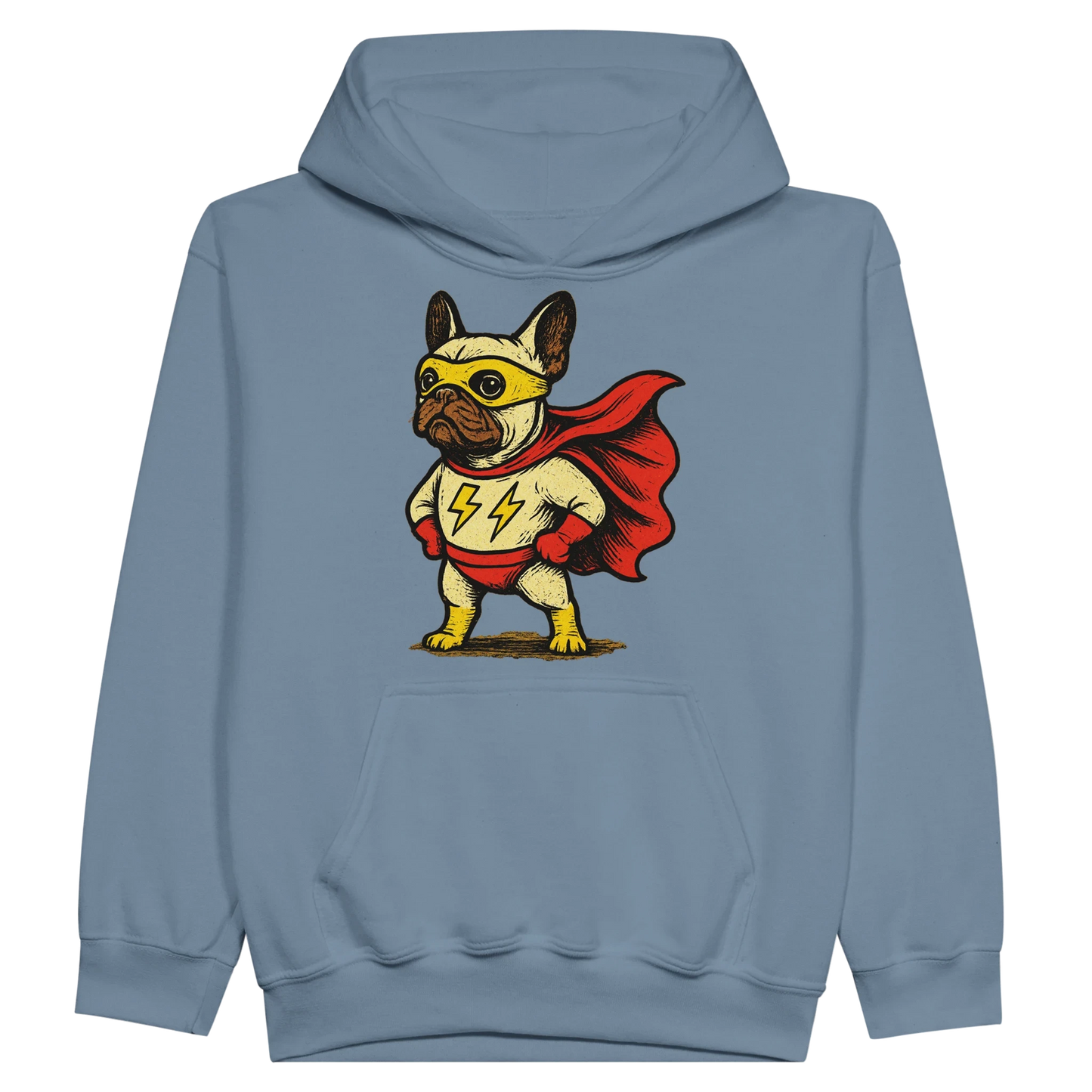 Kids Super Frenchie Hoodie