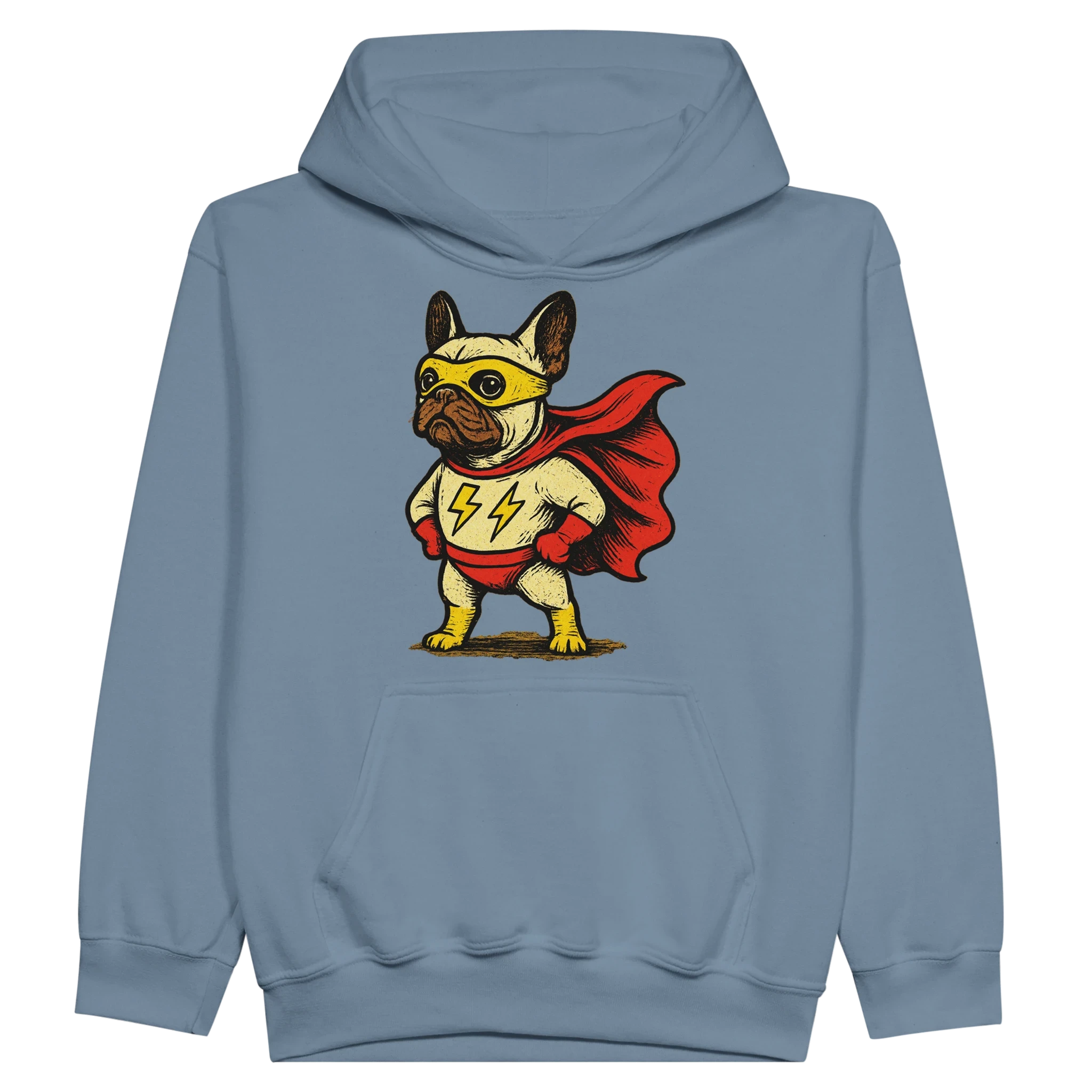Kids Super Frenchie Hoodie