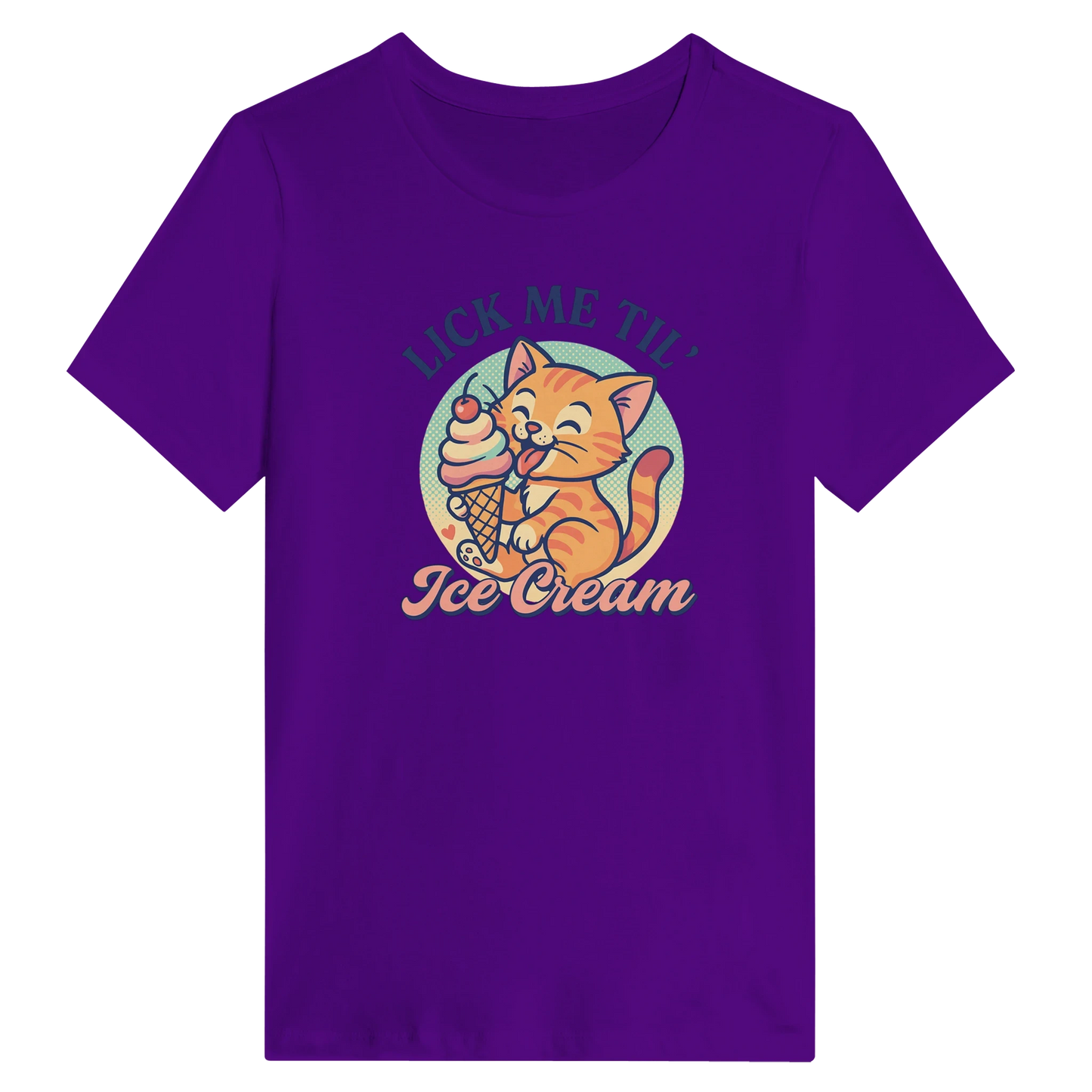 Women’s Til’ Ice Cream Cat T-Shirt