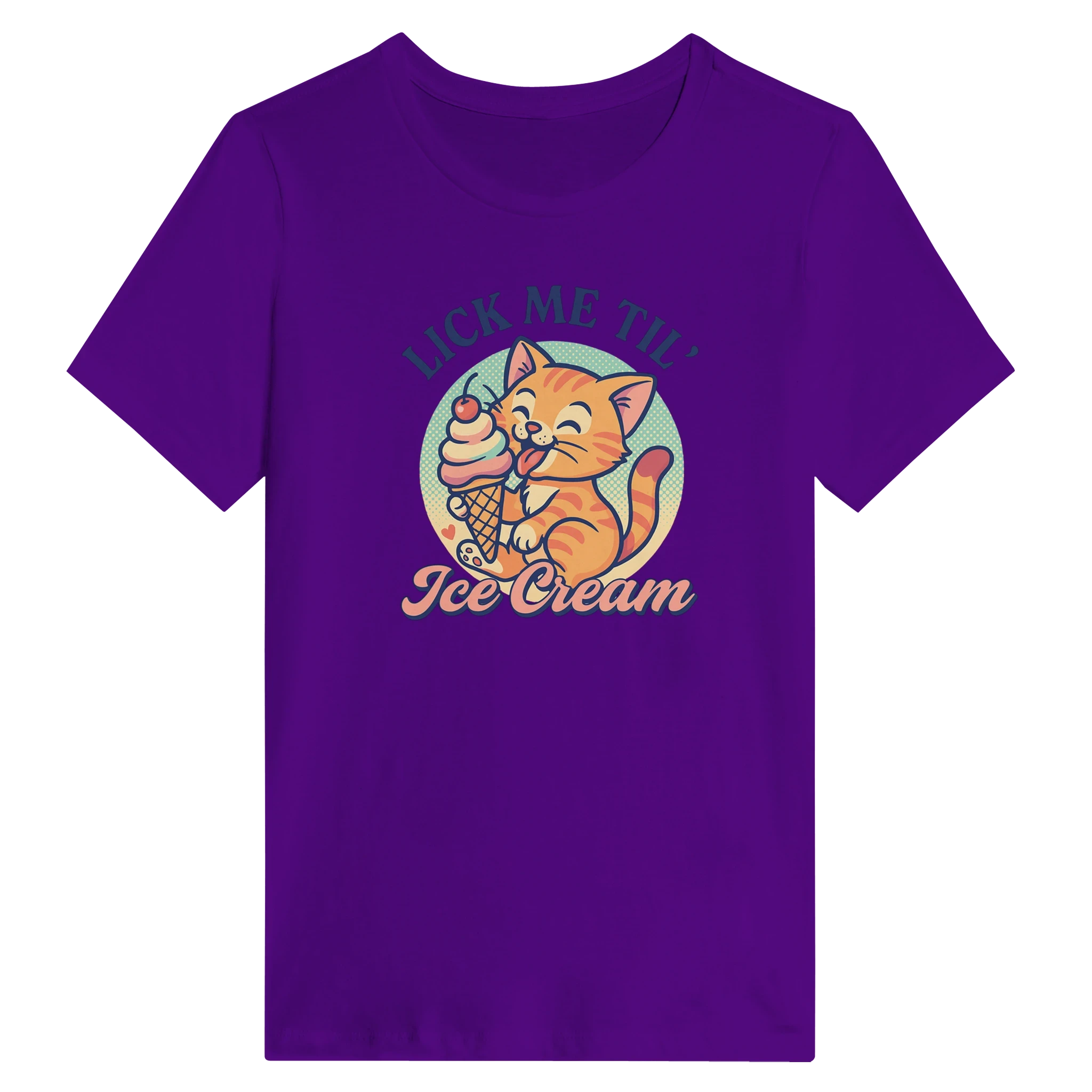 Women’s Til’ Ice Cream Cat T-Shirt