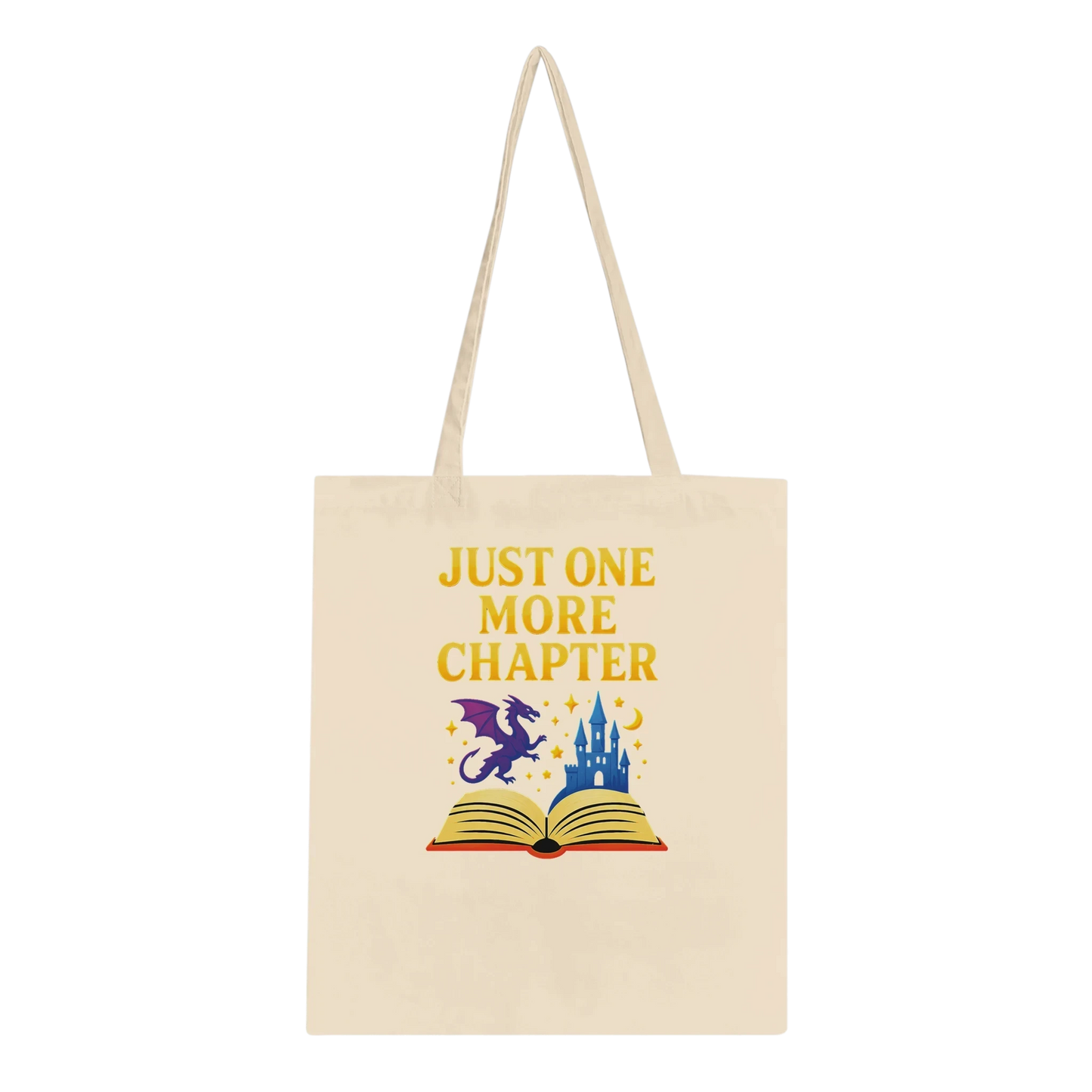 Just One More Chapter Tote Bag