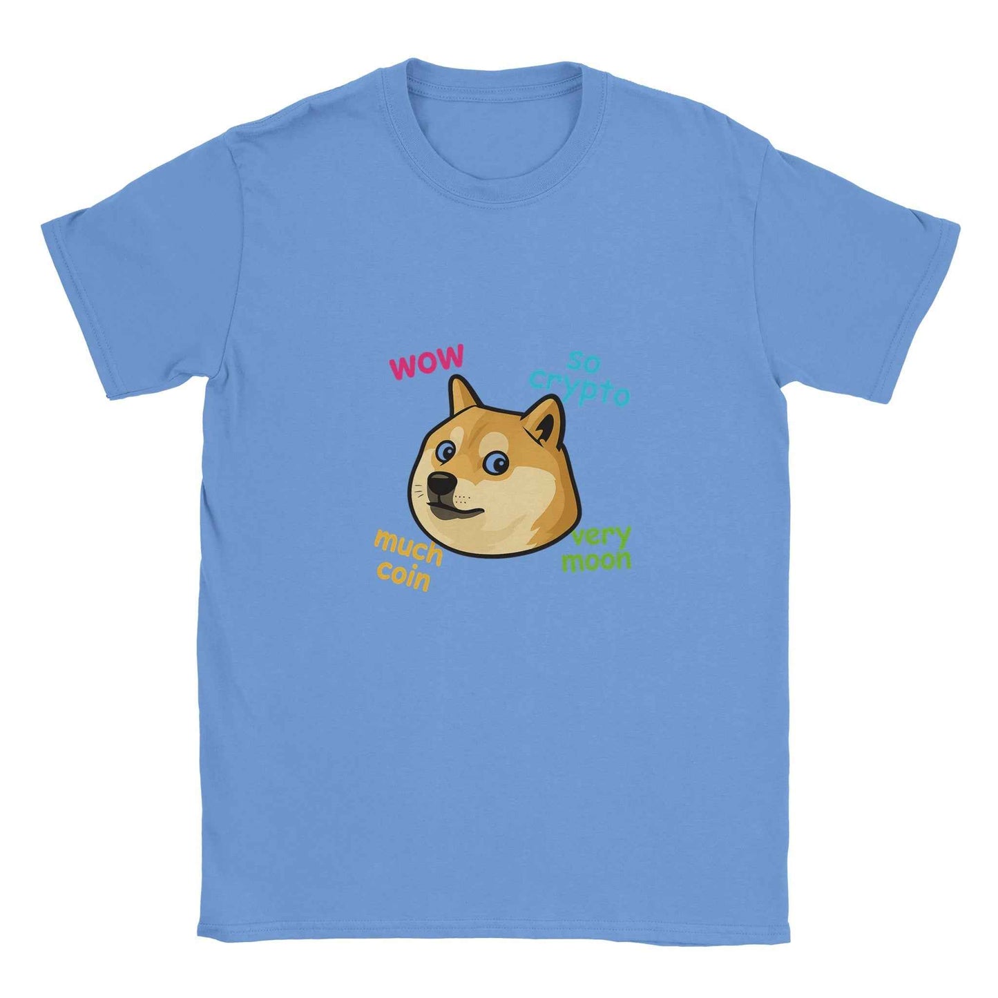 Doge Meme T-Shirt – So Crypto, Much Style, Very Moon! Choose Your Color & Size.