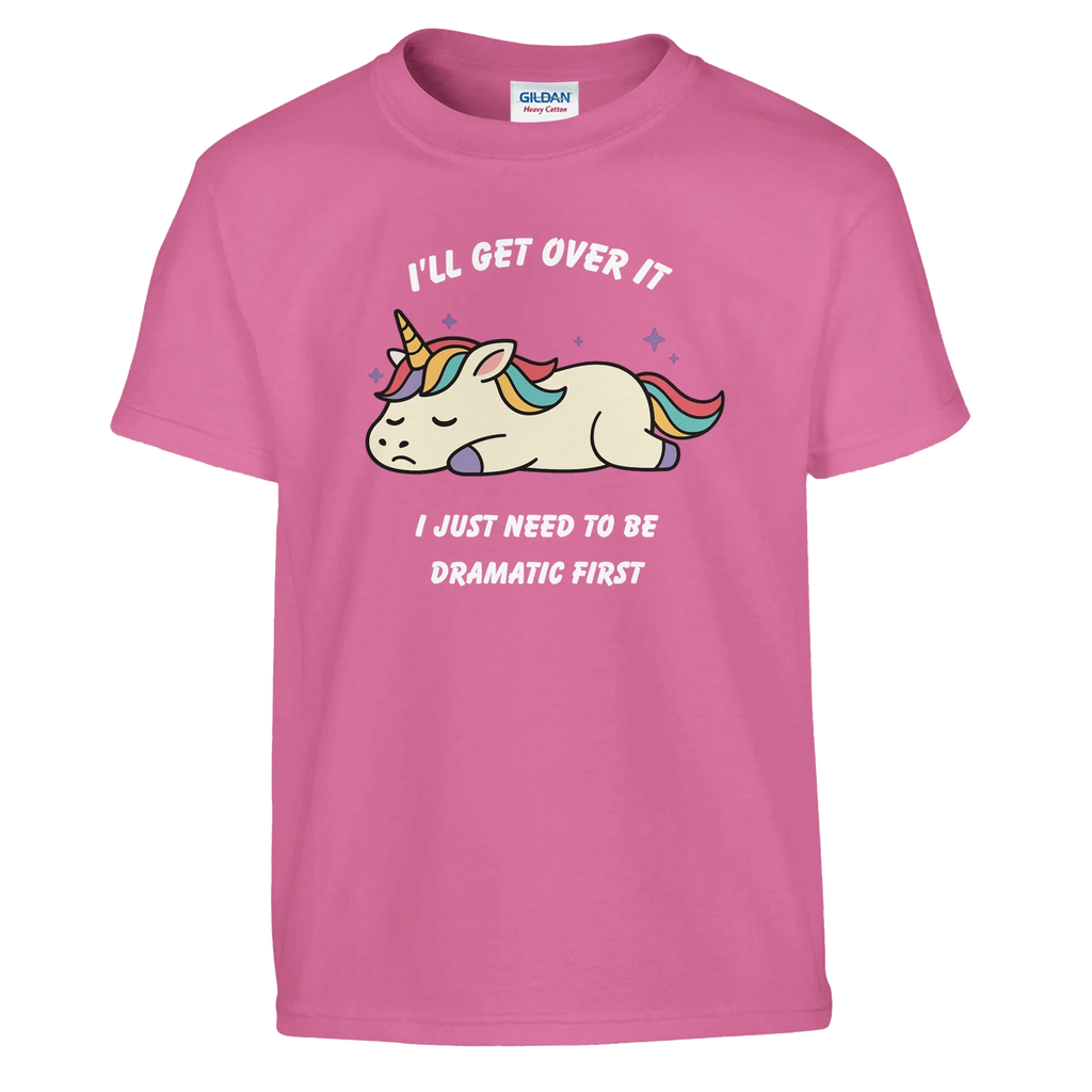 Kids Dramatic Unicorn T-Shirt
