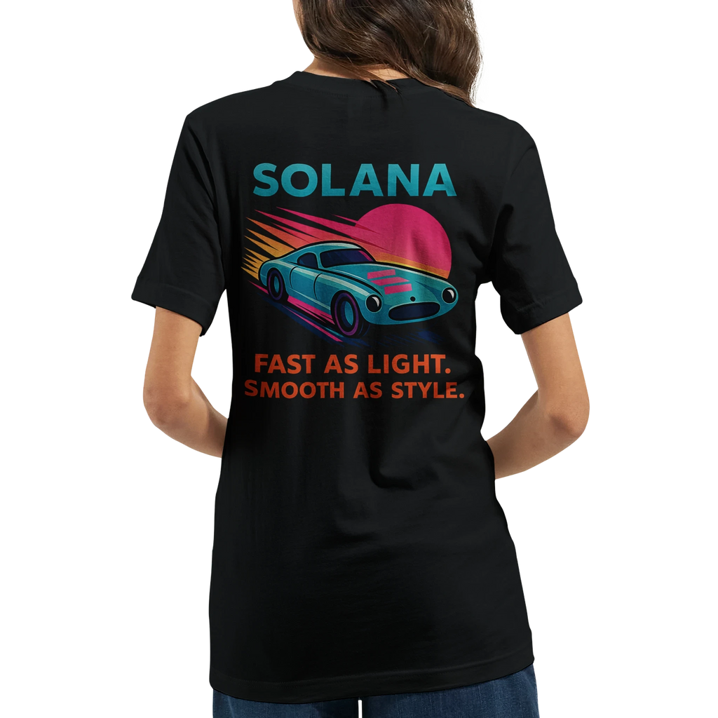 Solana Crypto Graphic T-Shirt