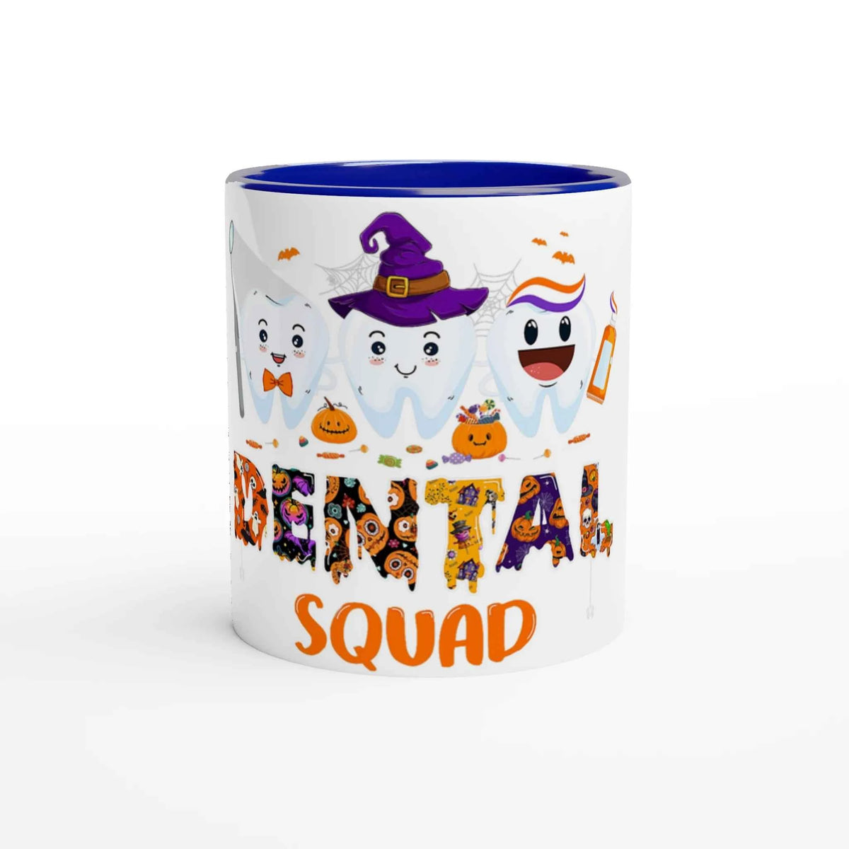 Dental Squad Halloween 11oz Coffee Mug with Color Inside