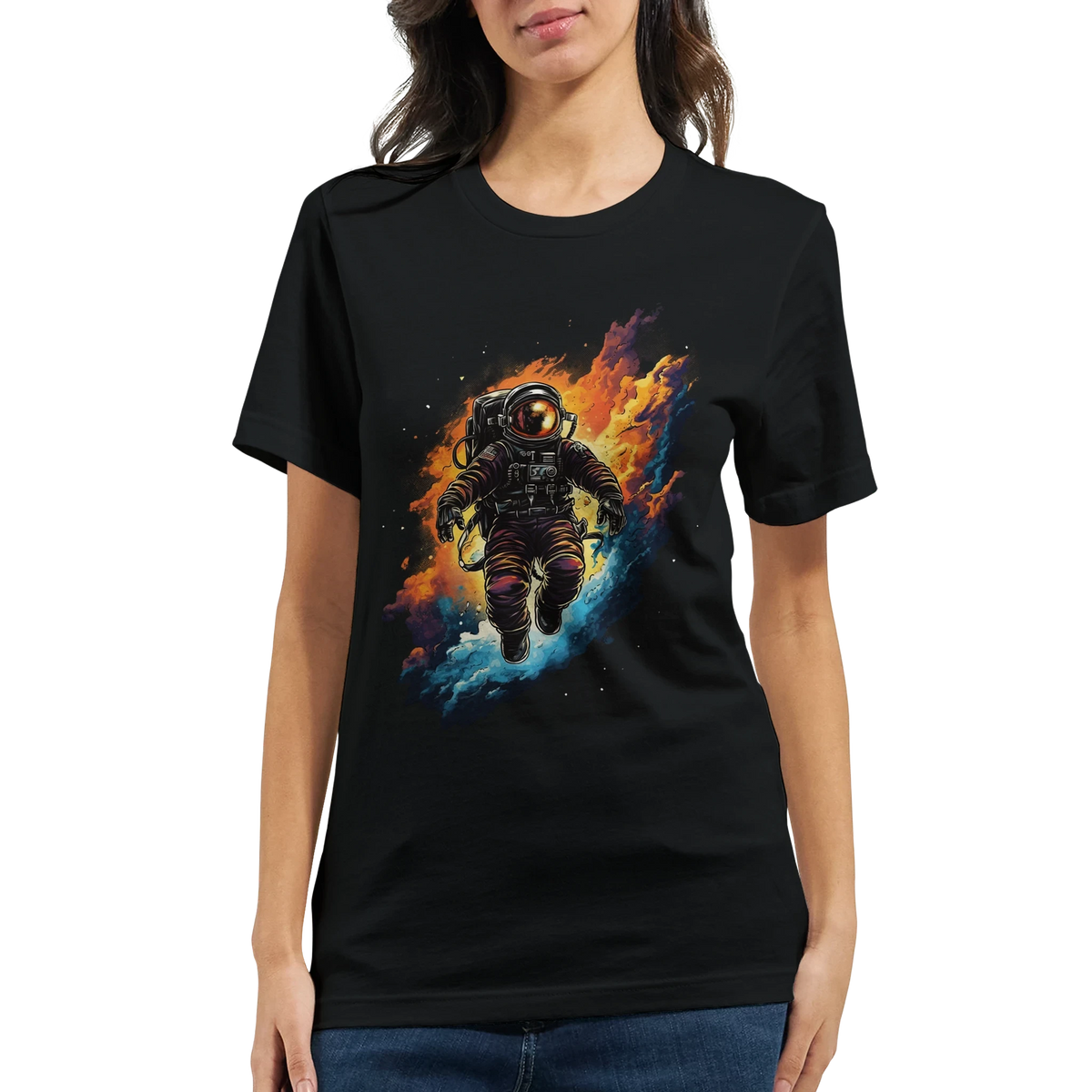 Cosmic Explorer Graphic T-Shirt