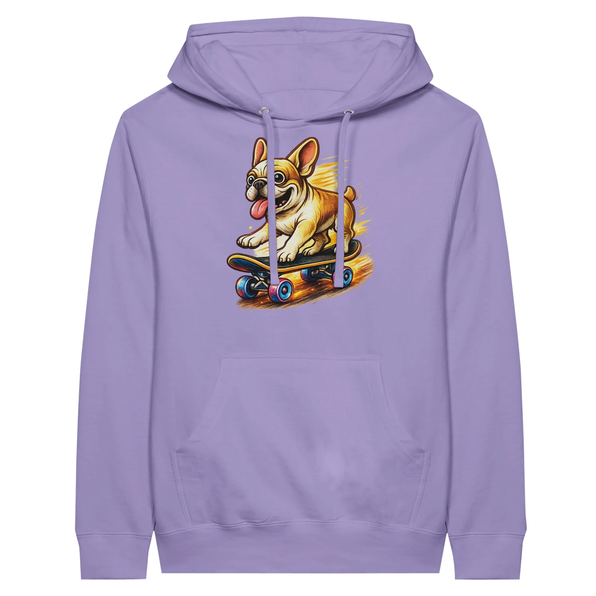 Skater Frenchie Hoodie