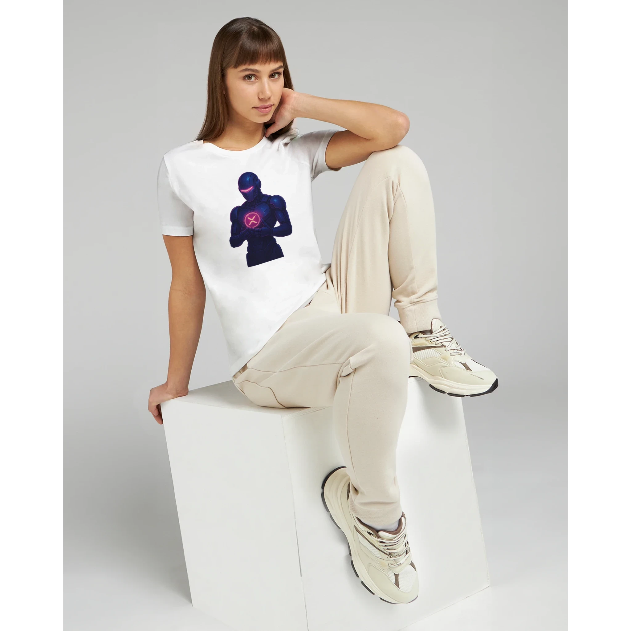 Women’s Crypto Robot XRP T-Shirt