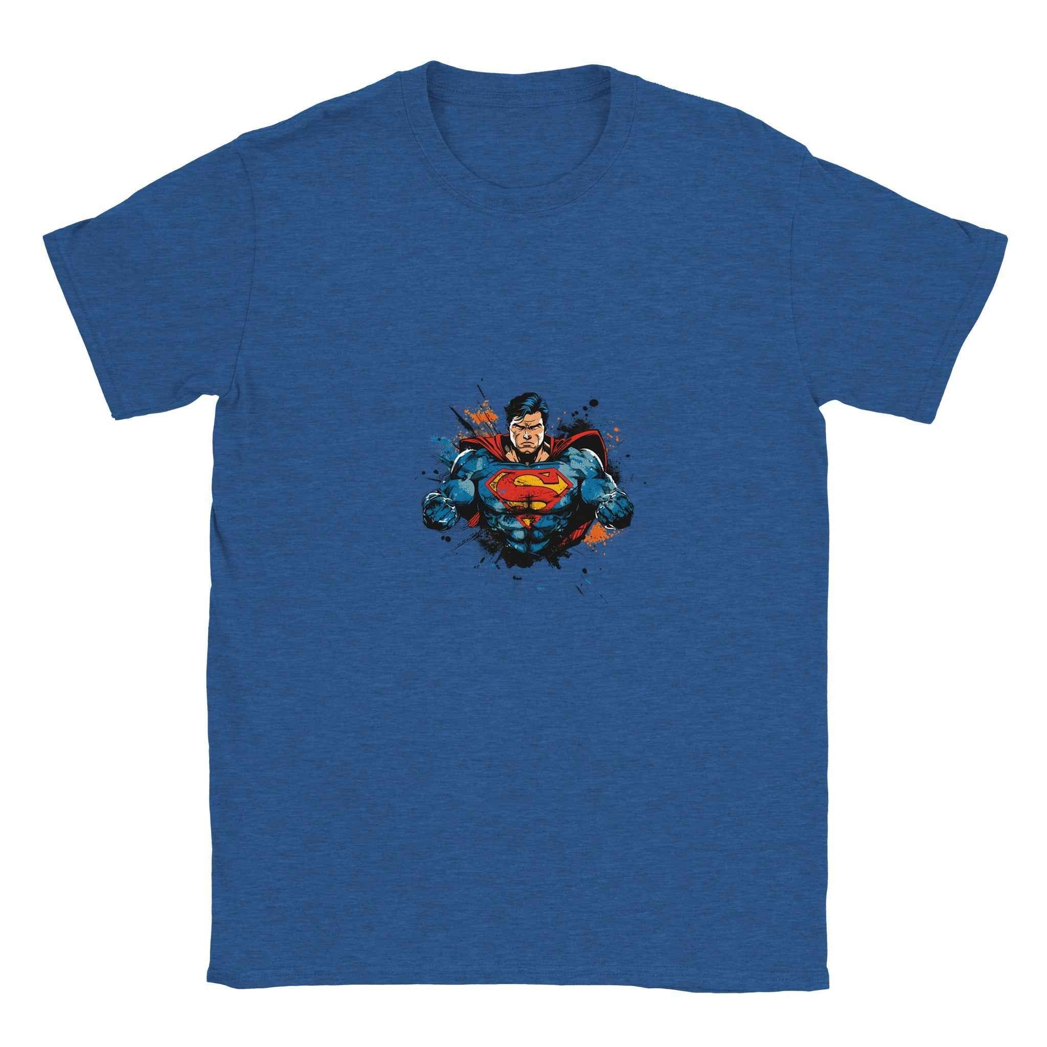 Superman Heroic Comic T-Shirt– Heroic Comic-Inspired Graphic Tee